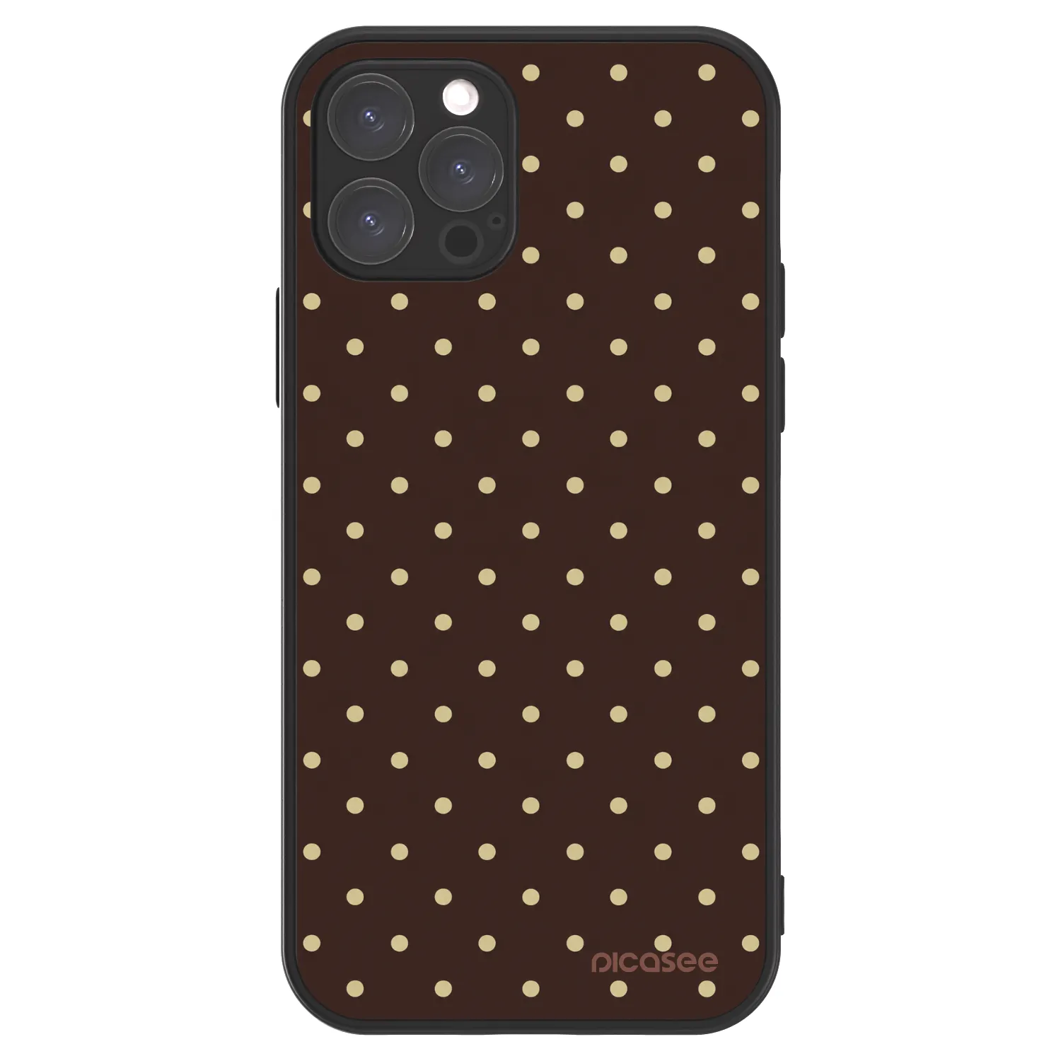 Picasee ULTIMATE CASE za Apple iPhone 12 Pro - Vanilla Dots & Chocolate