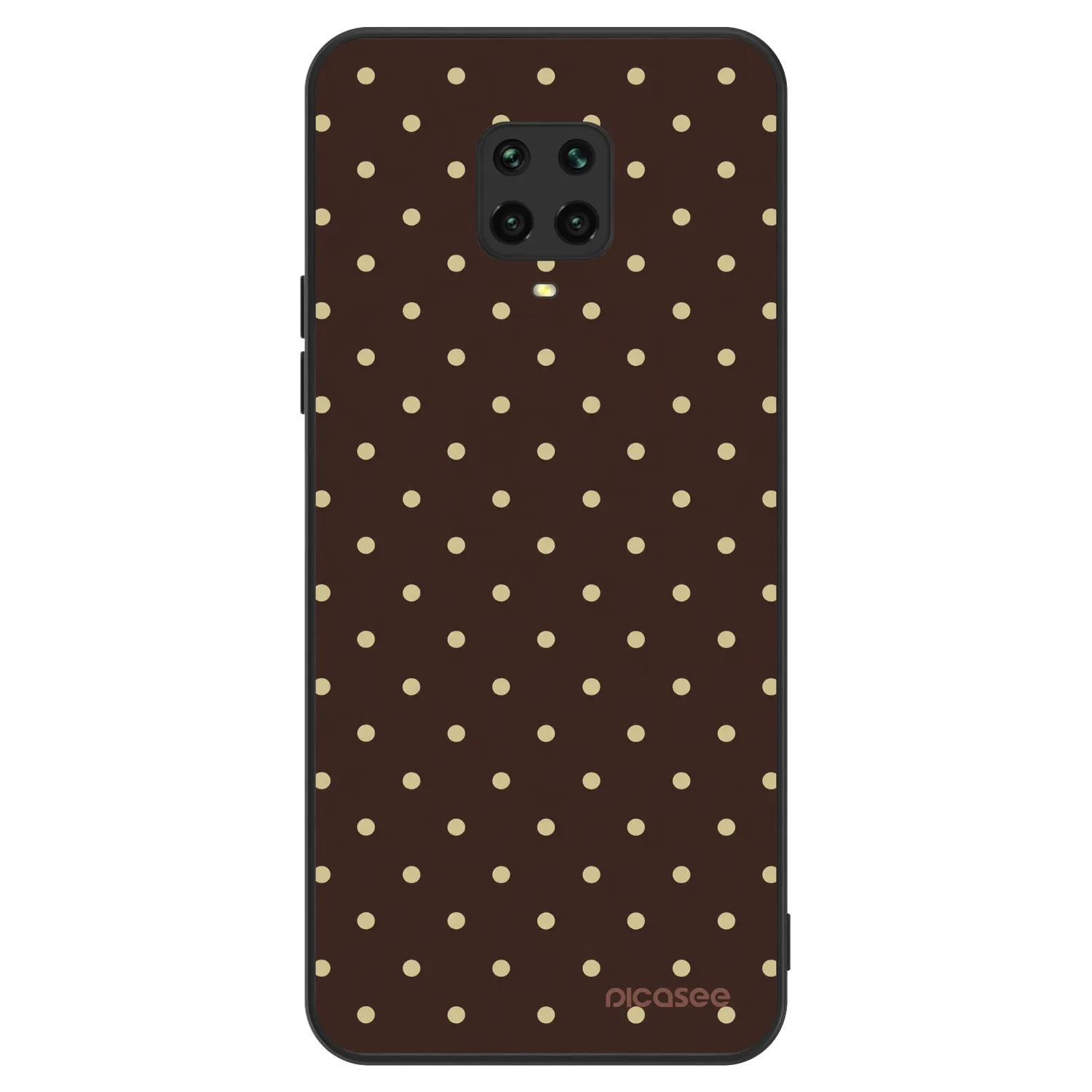 Picasee ULTIMATE CASE za Xiaomi Redmi Note 9 Pro - Vanilla Dots & Chocolate