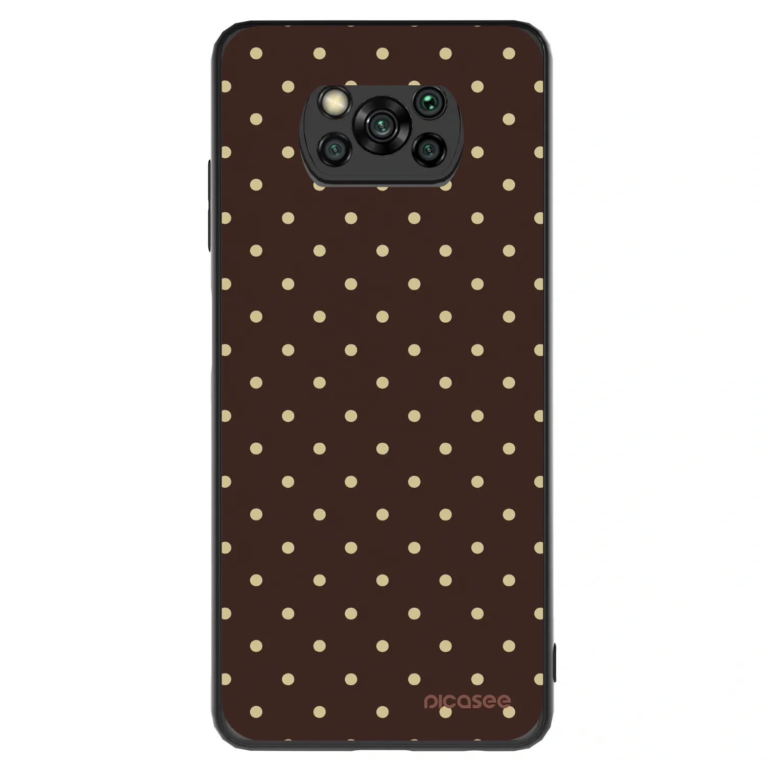 Picasee ULTIMATE CASE za Xiaomi Poco X3 - Vanilla Dots & Chocolate