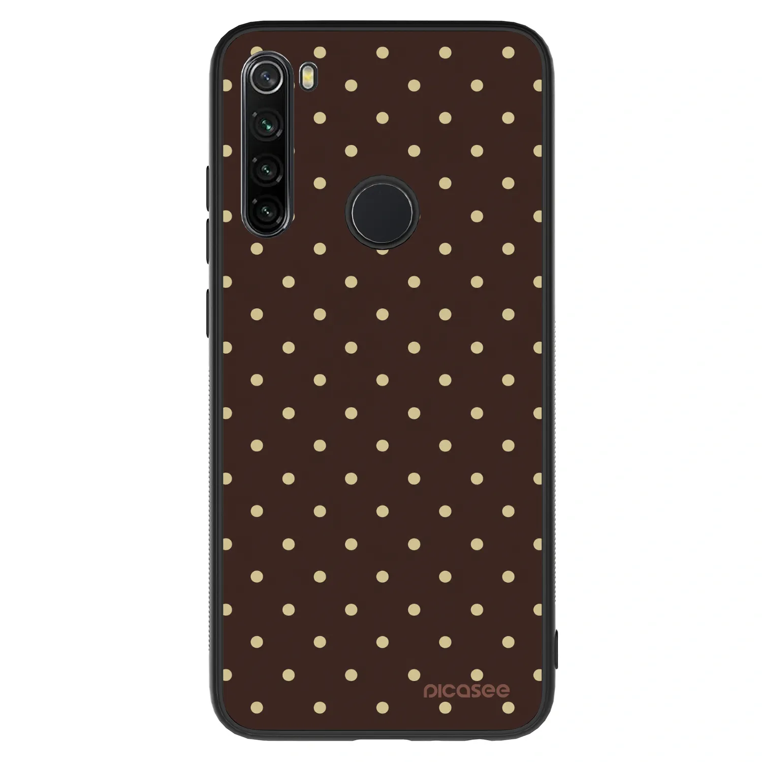 Picasee ULTIMATE CASE za Xiaomi Redmi Note 8 - Vanilla Dots & Chocolate