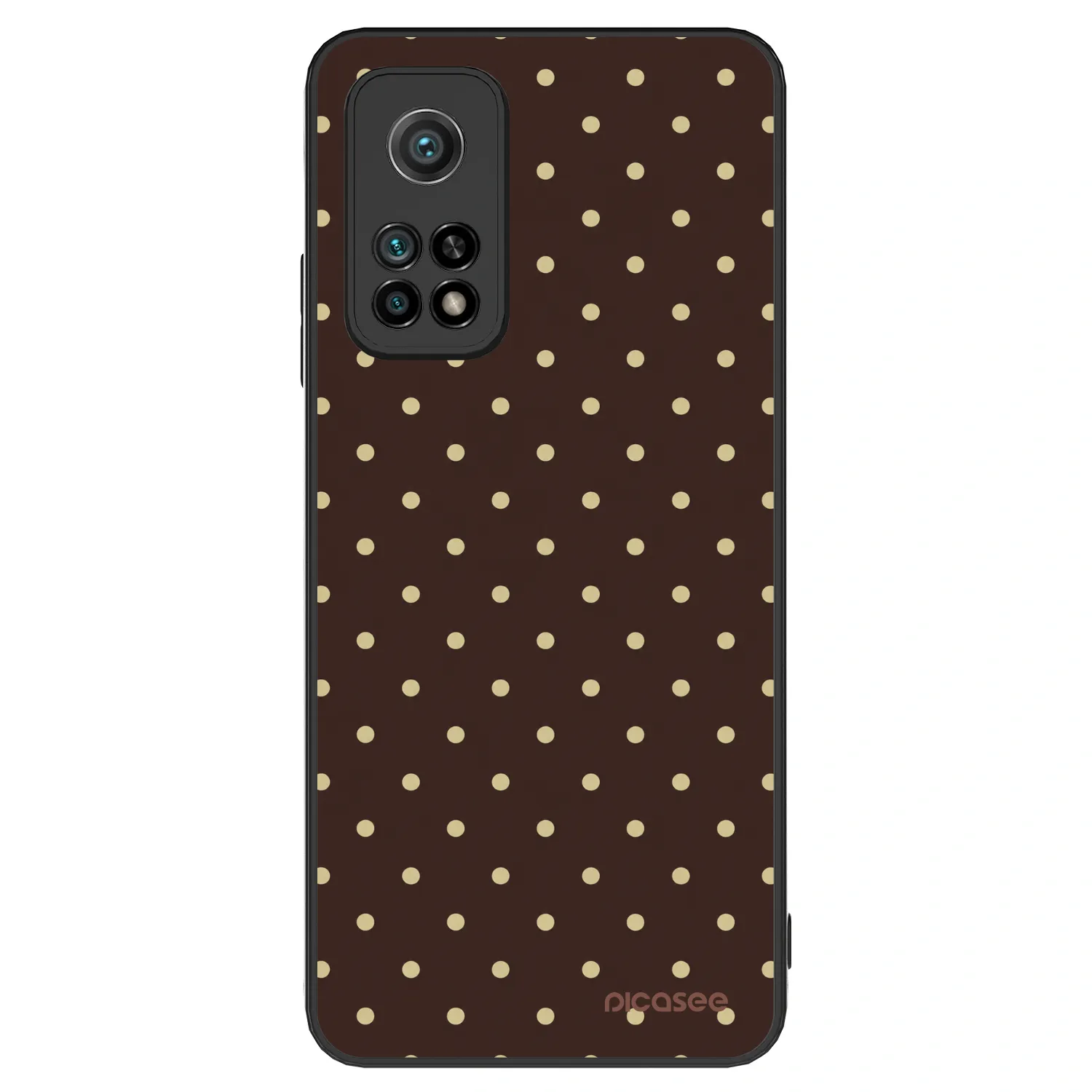 Picasee ULTIMATE CASE za Xiaomi Mi 10T Pro - Vanilla Dots & Chocolate