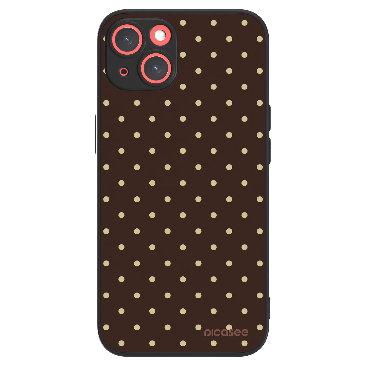 Picasee ULTIMATE CASE za Apple iPhone 13 - Vanilla Dots & Chocolate