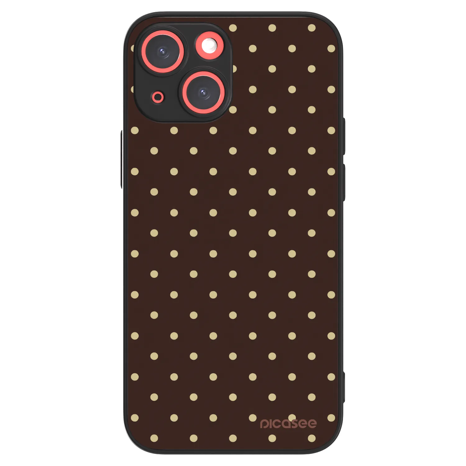 Picasee ULTIMATE CASE za Apple iPhone 13 mini - Vanilla Dots & Chocolate