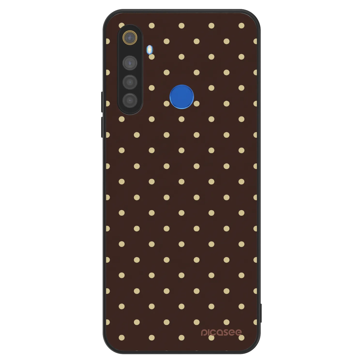 Picasee ULTIMATE CASE za Realme 5 - Vanilla Dots & Chocolate