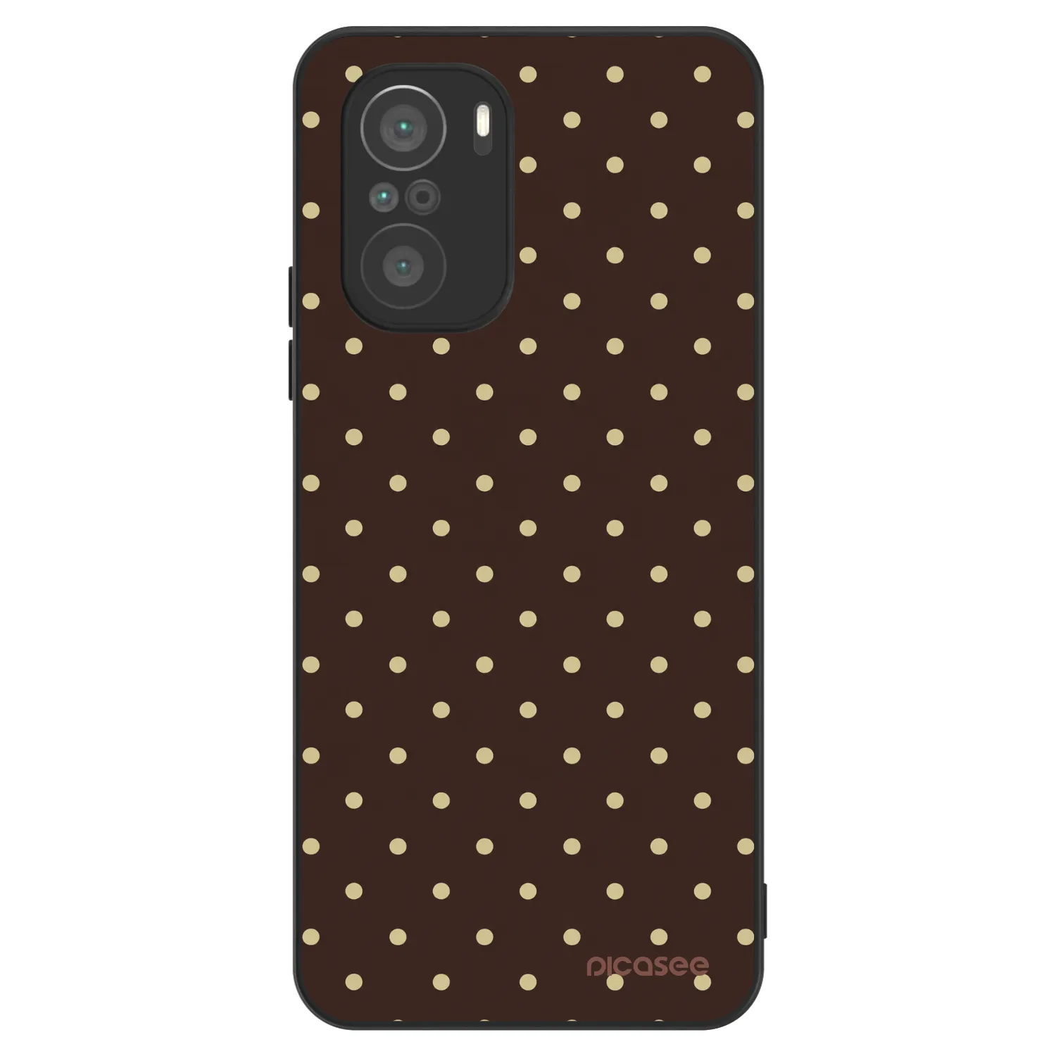 Picasee ULTIMATE CASE za Xiaomi Poco F3 - Vanilla Dots & Chocolate