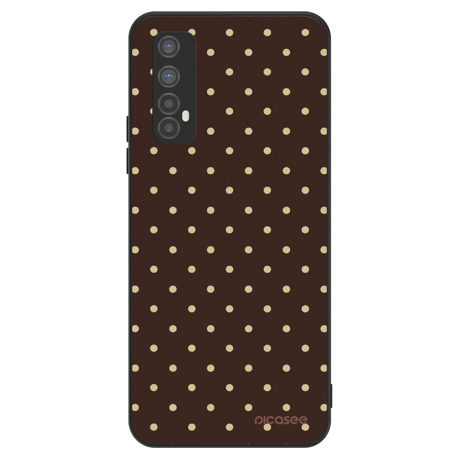 Picasee ULTIMATE CASE za Realme 7 - Vanilla Dots & Chocolate