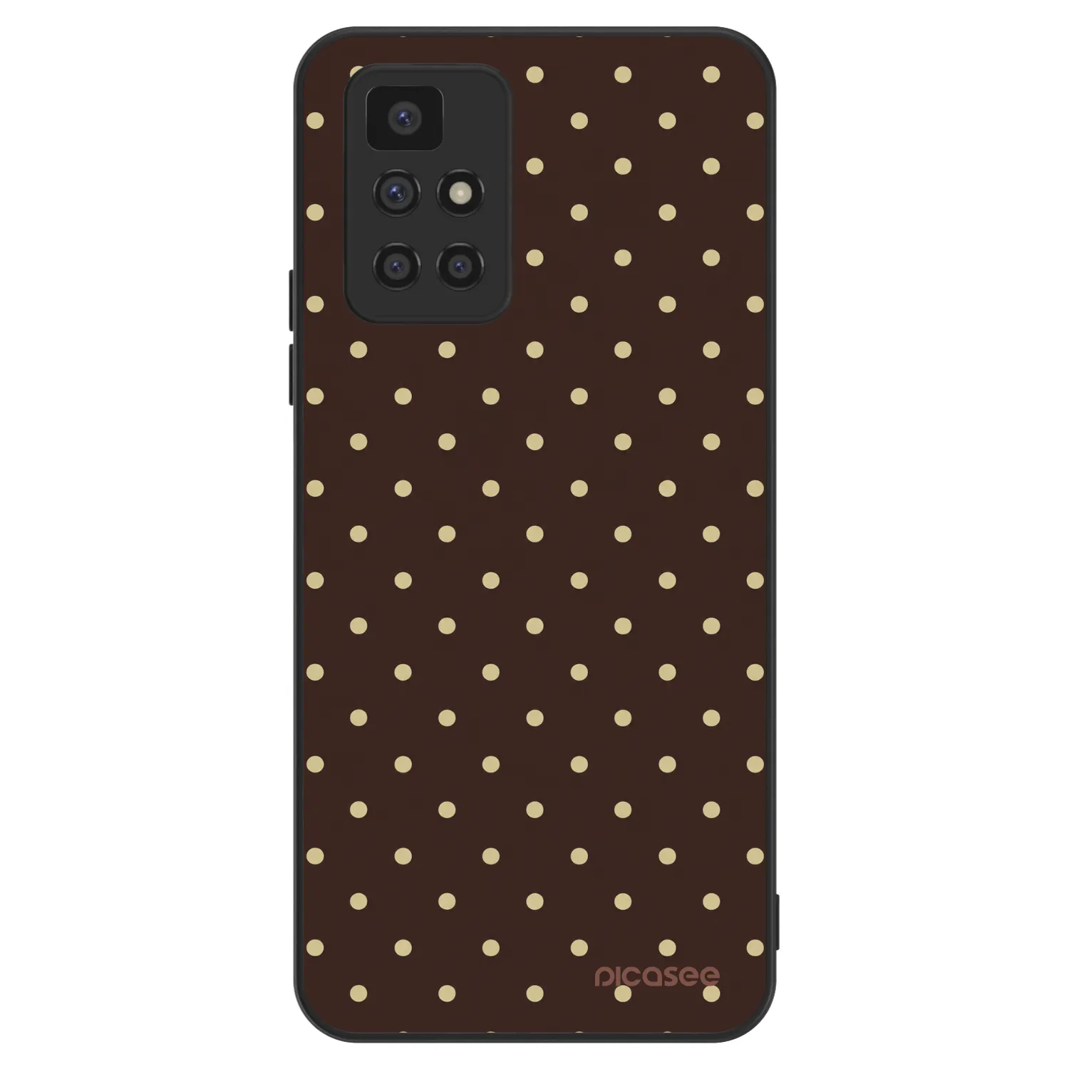 Picasee ULTIMATE CASE za Xiaomi Redmi 10 - Vanilla Dots & Chocolate