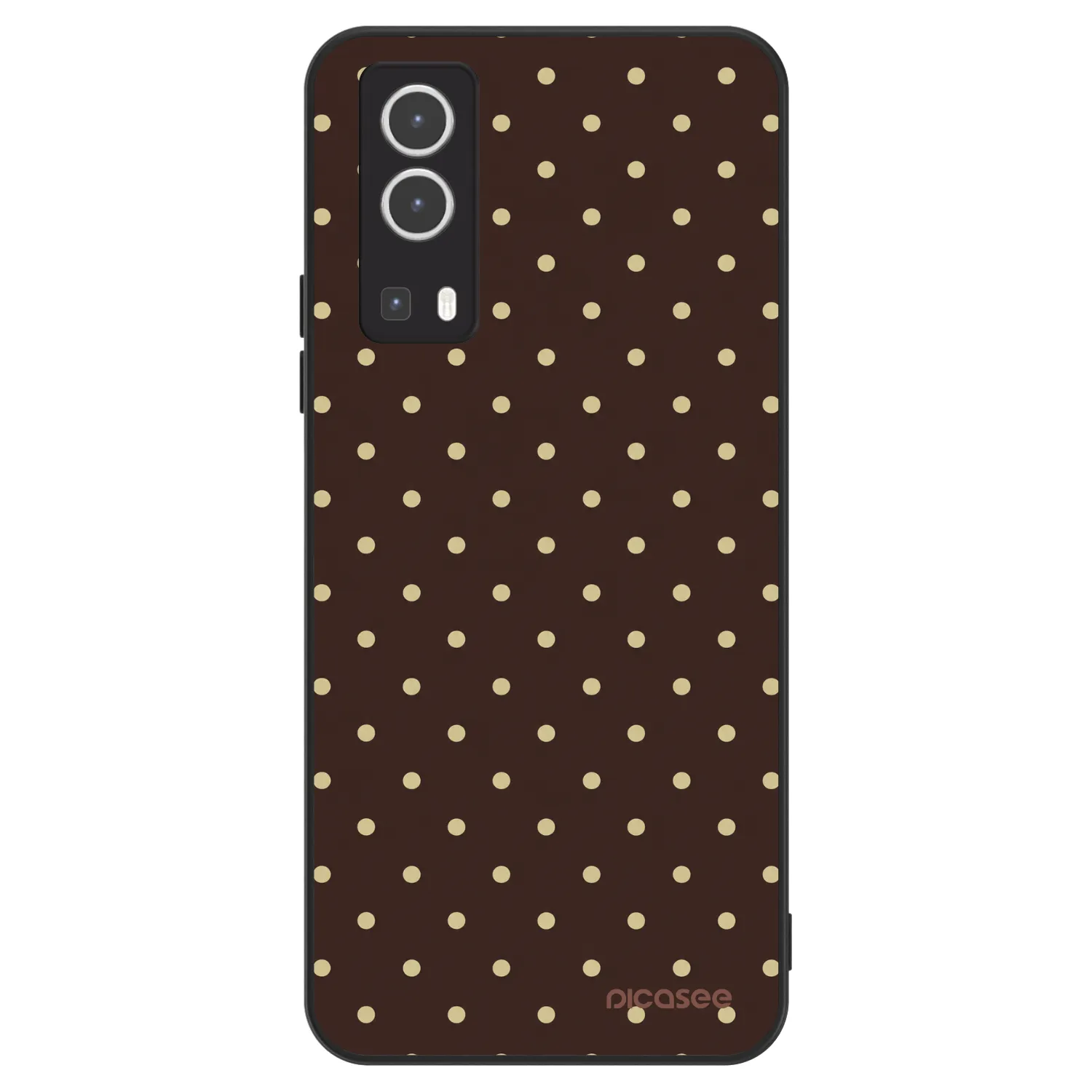 Picasee ULTIMATE CASE za Vivo Y72 5G - Vanilla Dots & Chocolate