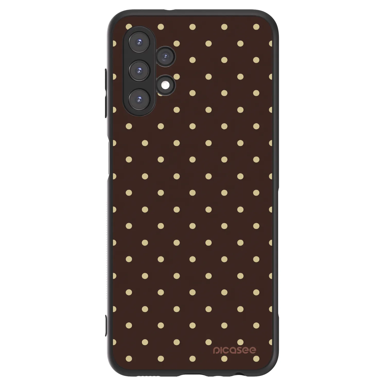 Picasee ULTIMATE CASE za Samsung Galaxy A13 4G A135 - Vanilla Dots & Chocolate