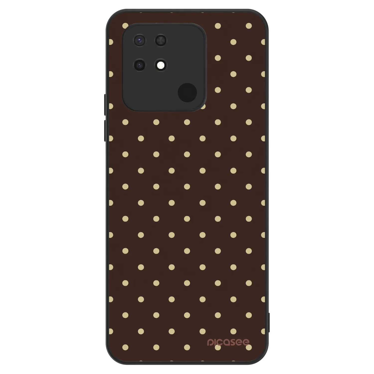 Picasee ULTIMATE CASE za Xiaomi Redmi 10C - Vanilla Dots & Chocolate