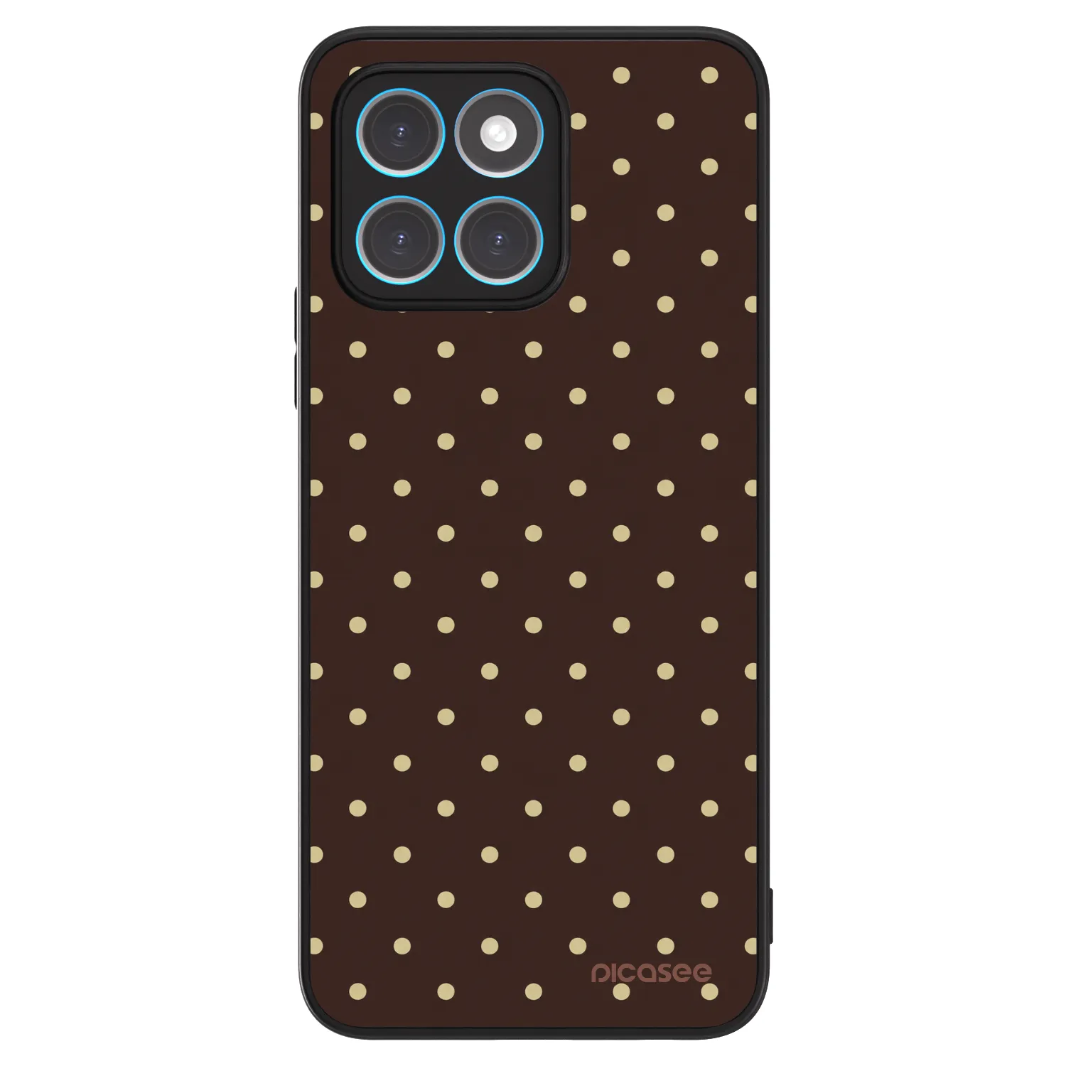 Picasee ULTIMATE CASE za Honor X8 4G - Vanilla Dots & Chocolate