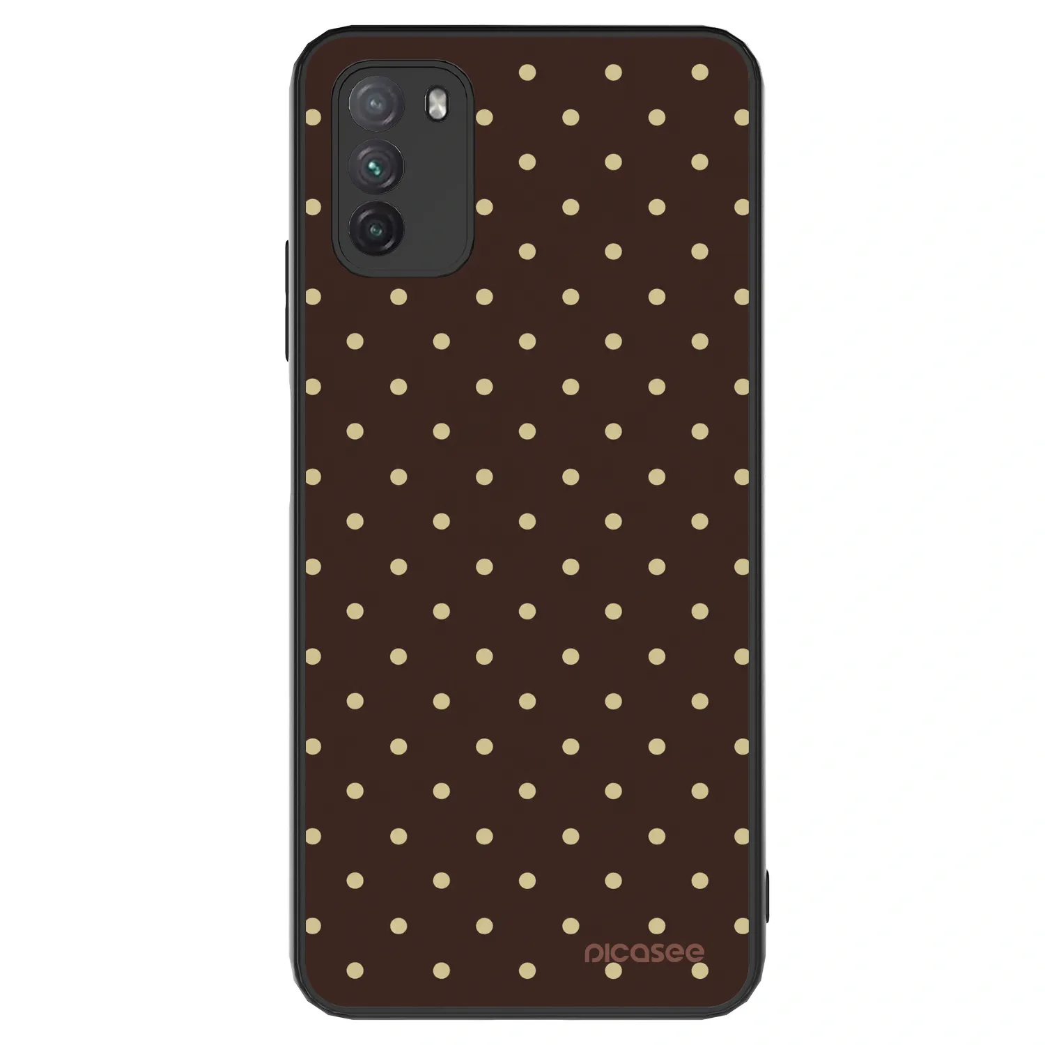 Picasee ULTIMATE CASE za Xiaomi Poco M3 - Vanilla Dots & Chocolate