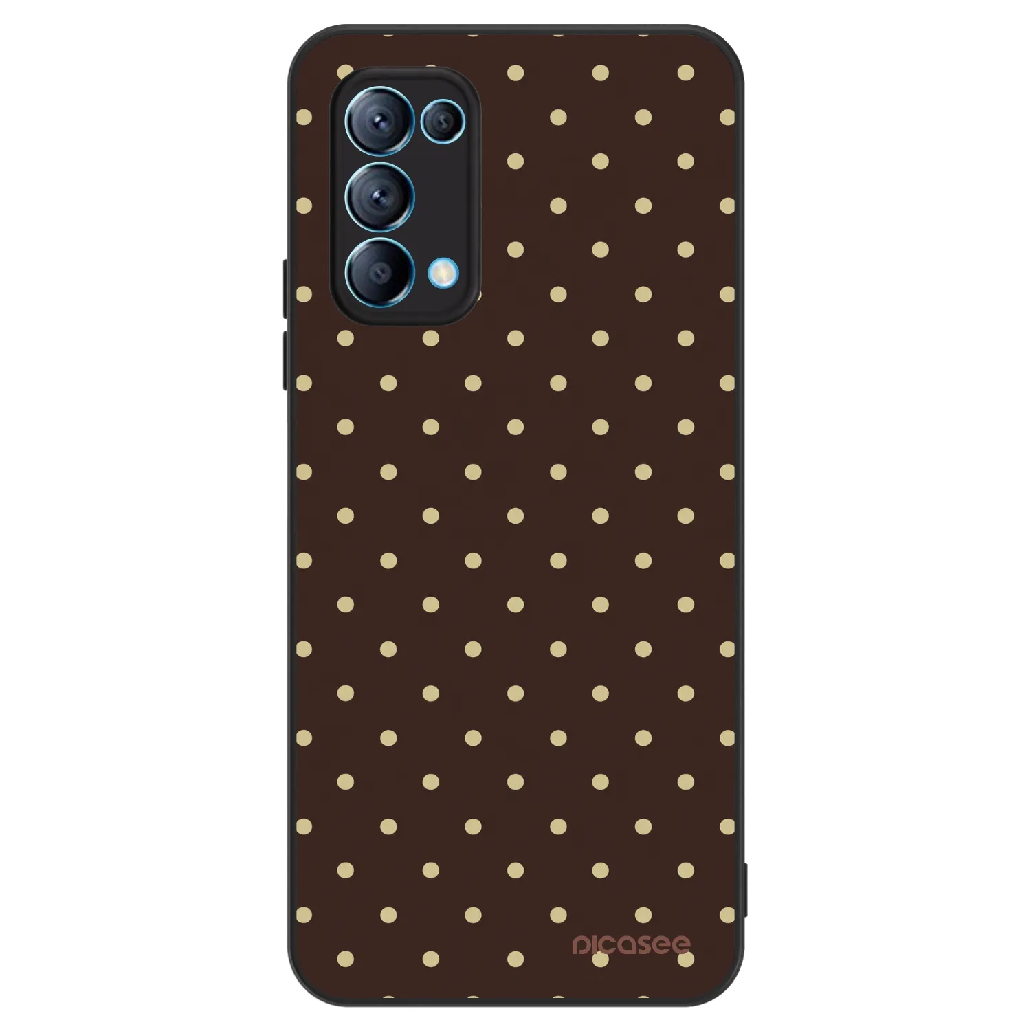 Picasee ULTIMATE CASE za OPPO Reno 5 5G - Vanilla Dots & Chocolate