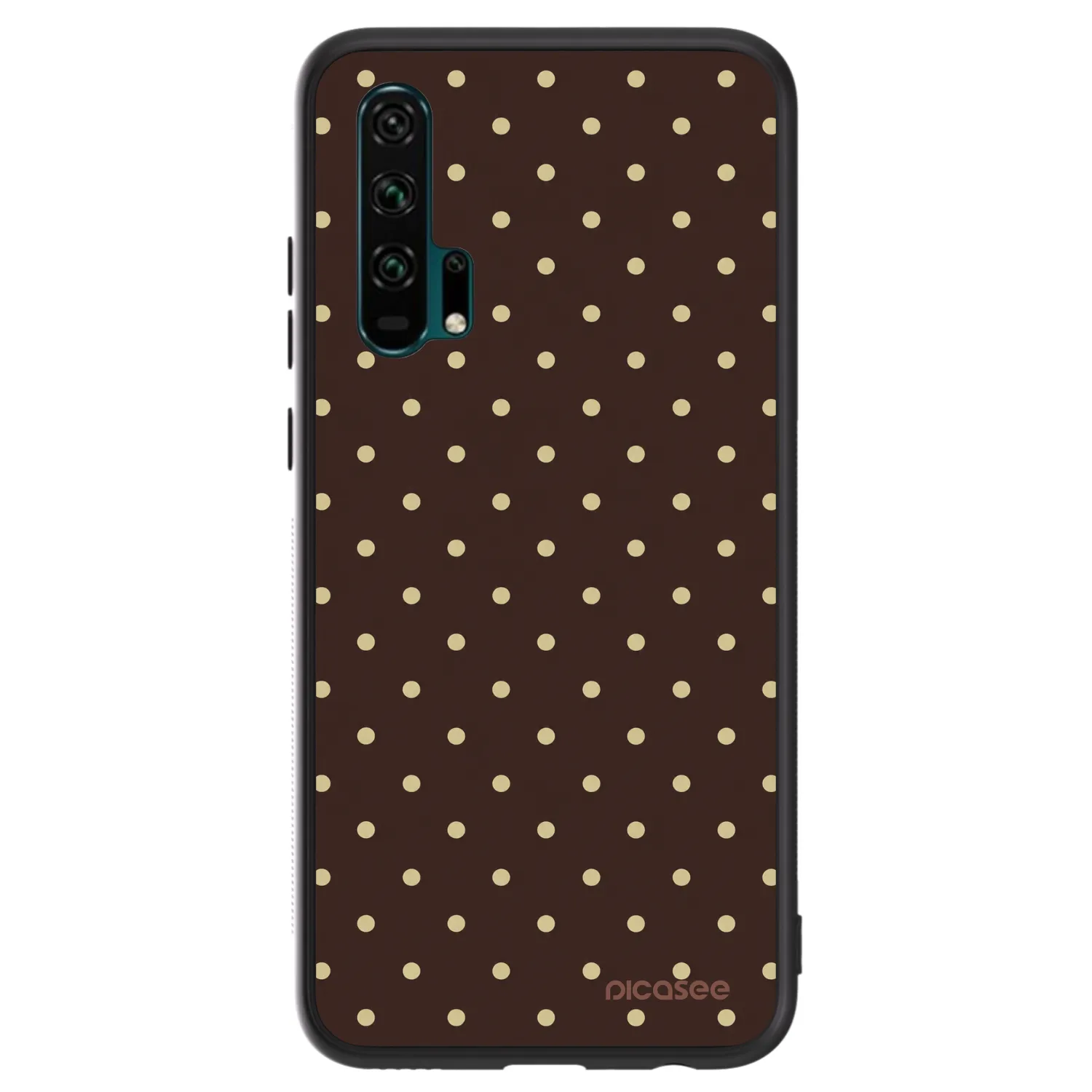 Picasee ULTIMATE CASE za Honor 20 Pro - Vanilla Dots & Chocolate