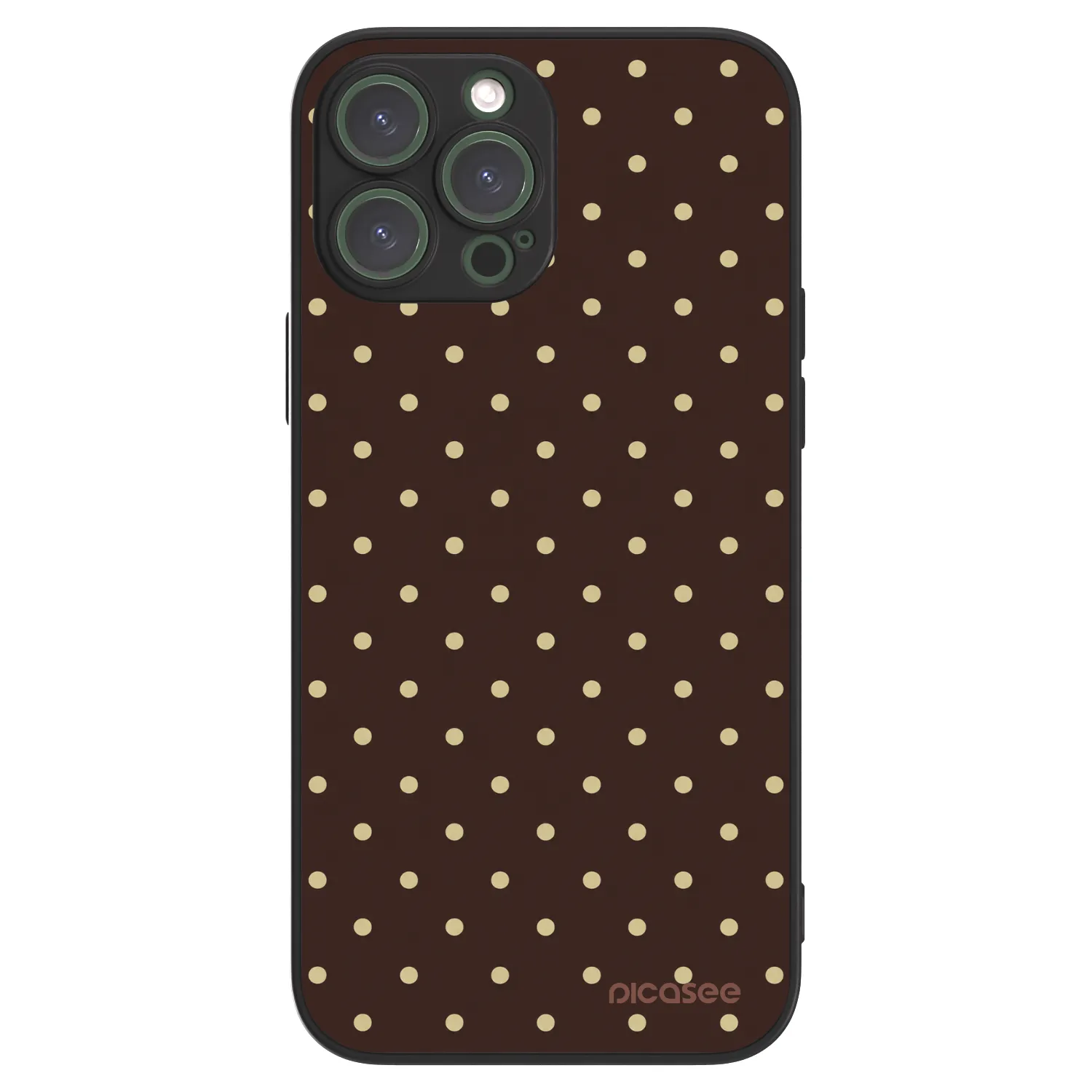 Picasee ULTIMATE CASE MagSafe za Apple iPhone 13 Pro Max - Vanilla Dots & Chocolate