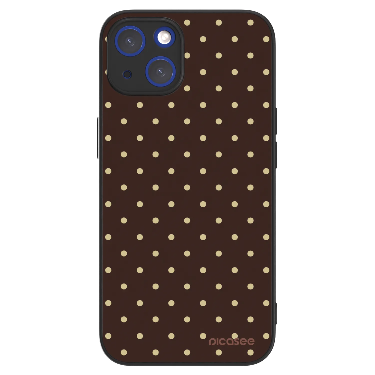 Picasee ULTIMATE CASE MagSafe za Apple iPhone 14 - Vanilla Dots & Chocolate