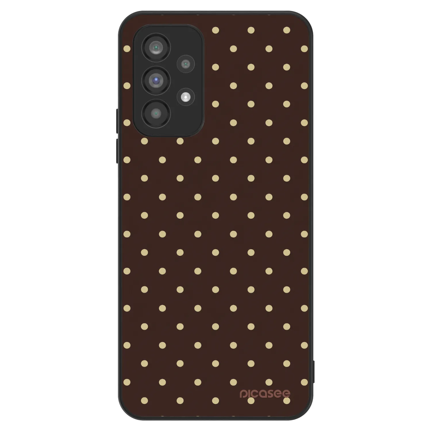 Picasee ULTIMATE CASE za Samsung Galaxy A73 5G - Vanilla Dots & Chocolate