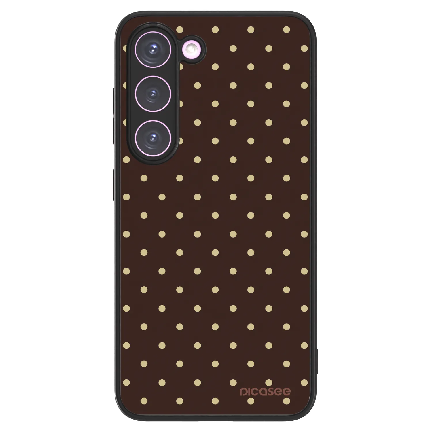 Picasee ULTIMATE CASE za Samsung Galaxy S23 5G - Vanilla Dots & Chocolate