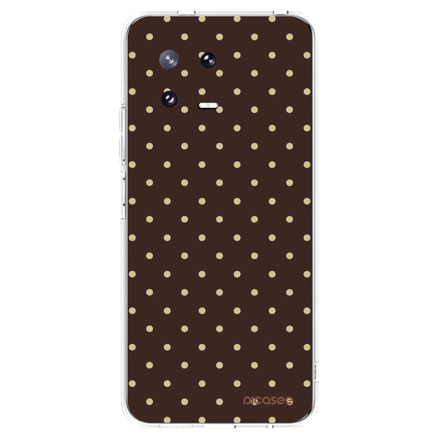 Picasee silikonski prozorni ovitek za Xiaomi 13 Pro - Vanilla Dots & Chocolate