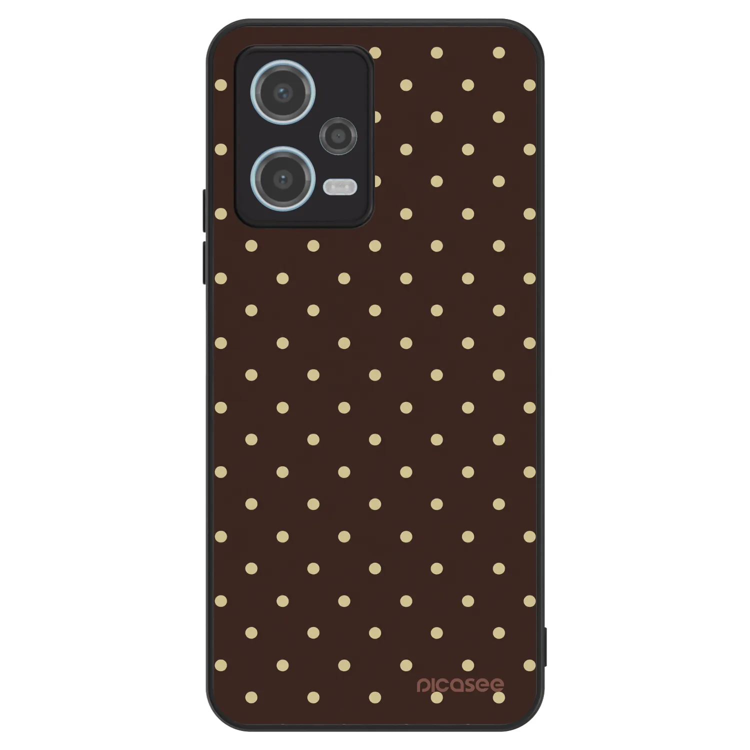 Picasee ULTIMATE CASE za Xiaomi Redmi Note 12 5G - Vanilla Dots & Chocolate