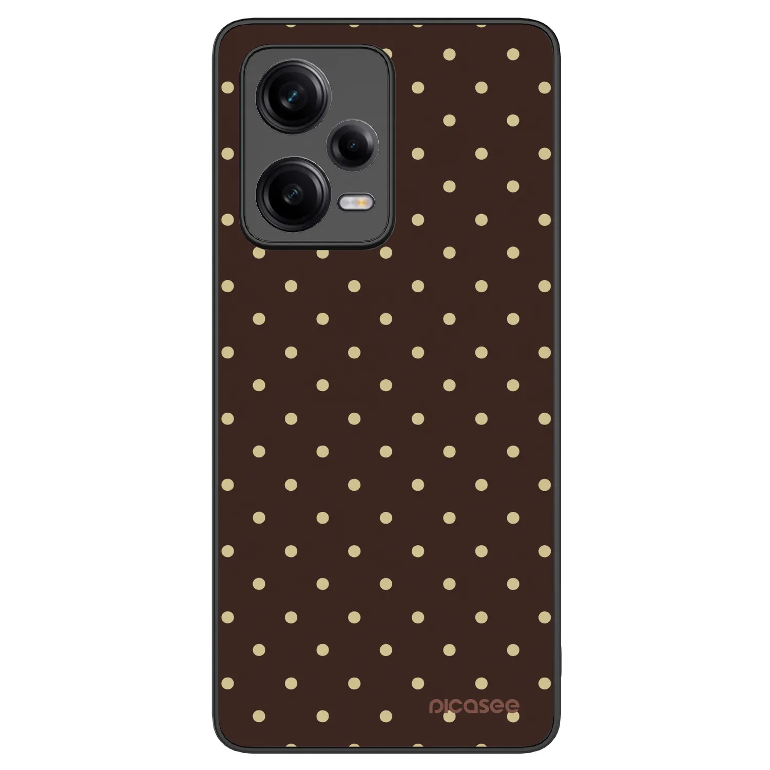 Picasee ULTIMATE CASE za Xiaomi Redmi Note 12 Pro 5G - Vanilla Dots & Chocolate