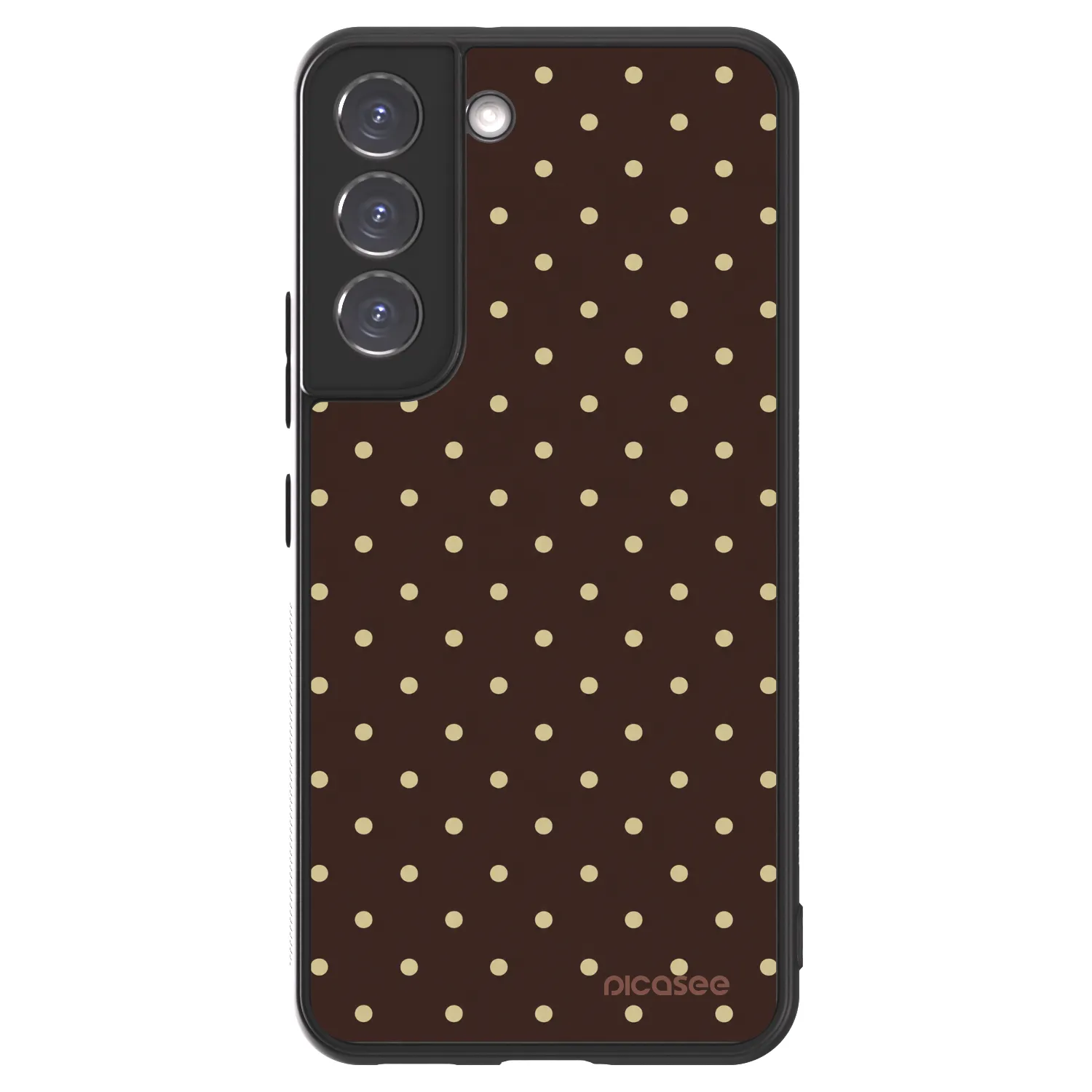 Picasee ULTIMATE CASE PowerShare za Samsung Galaxy S22 5G - Vanilla Dots & Chocolate