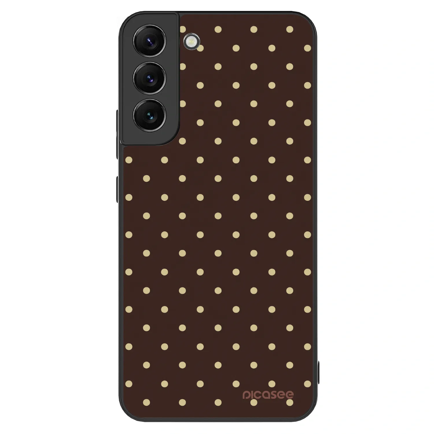 Picasee ULTIMATE CASE PowerShare za Samsung Galaxy S22+ 5G - Vanilla Dots & Chocolate