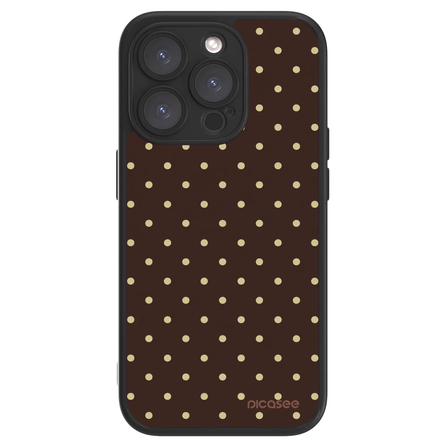 Picasee ULTIMATE CASE za Apple iPhone 15 Pro - Vanilla Dots & Chocolate