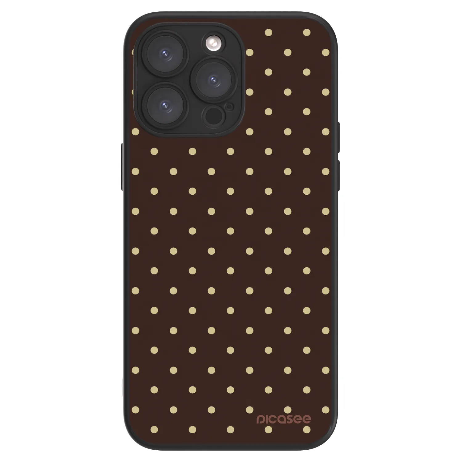 Picasee ULTIMATE CASE za Apple iPhone 15 Pro Max - Vanilla Dots & Chocolate