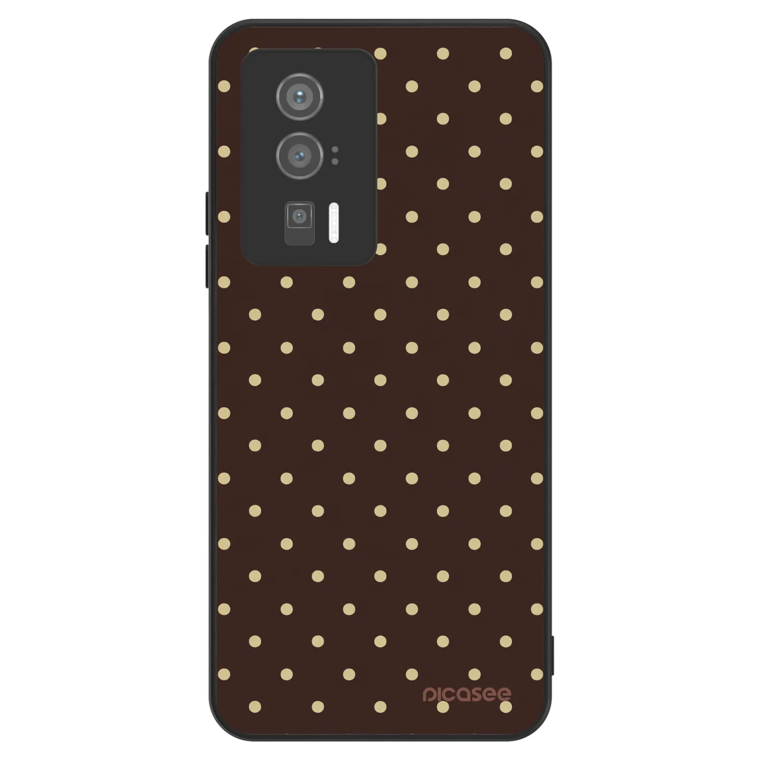 Picasee ULTIMATE CASE za Xiaomi Poco F5 Pro 5G - Vanilla Dots & Chocolate