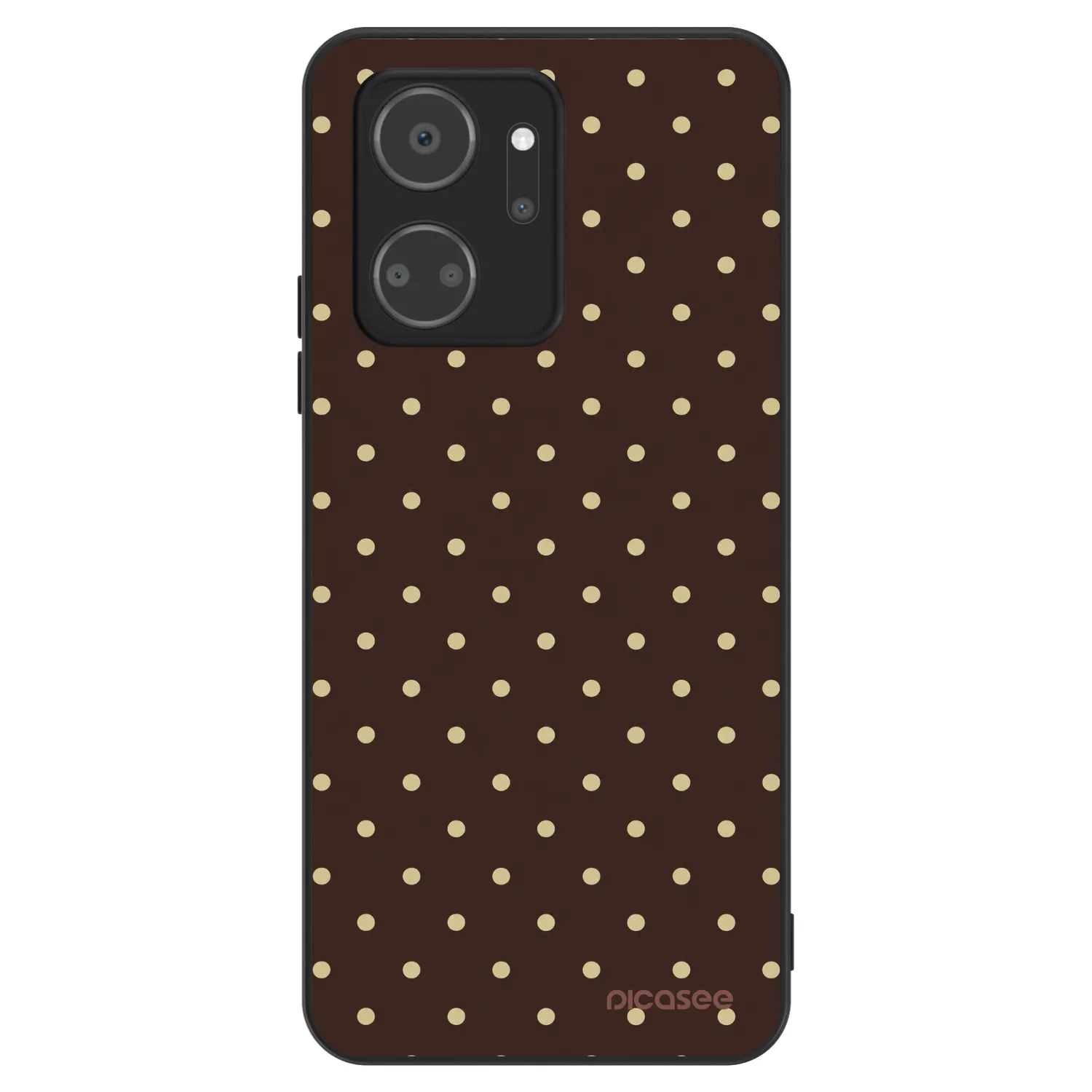 Picasee ULTIMATE CASE za Honor X7a - Vanilla Dots & Chocolate