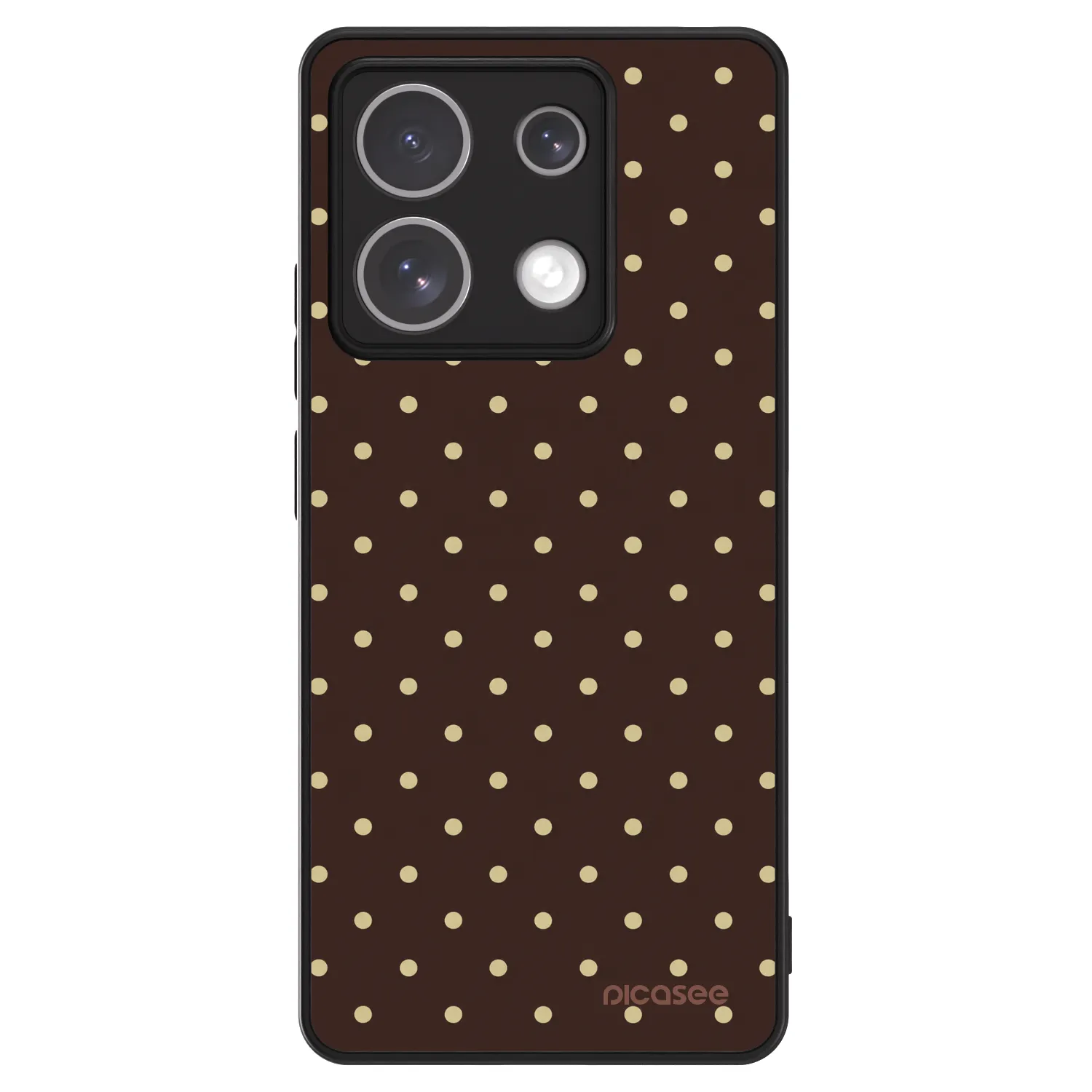 Picasee ULTIMATE CASE za Xiaomi Redmi Note 13 5G - Vanilla Dots & Chocolate