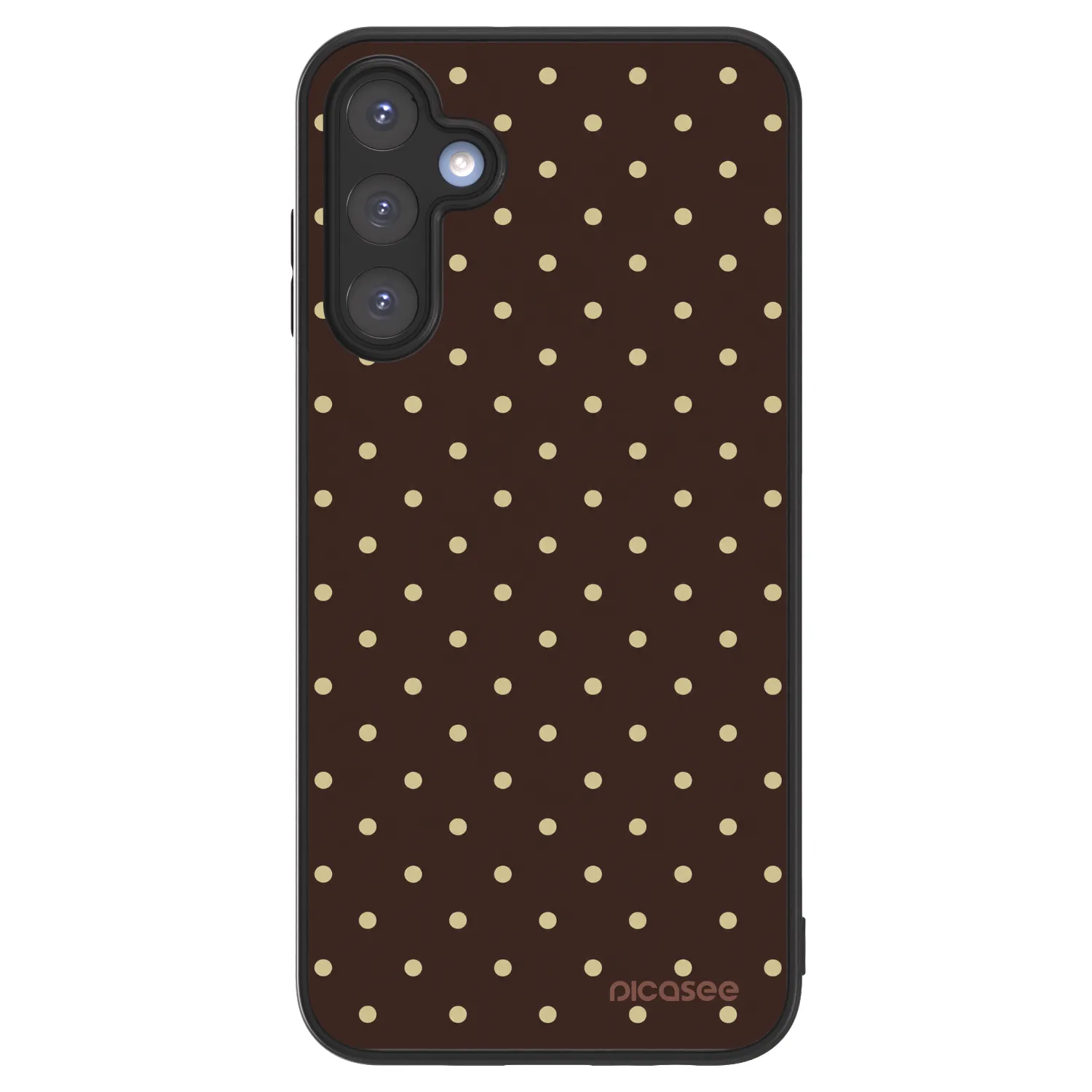 Picasee ULTIMATE CASE za Samsung Galaxy A15 A156B 5G - Vanilla Dots & Chocolate