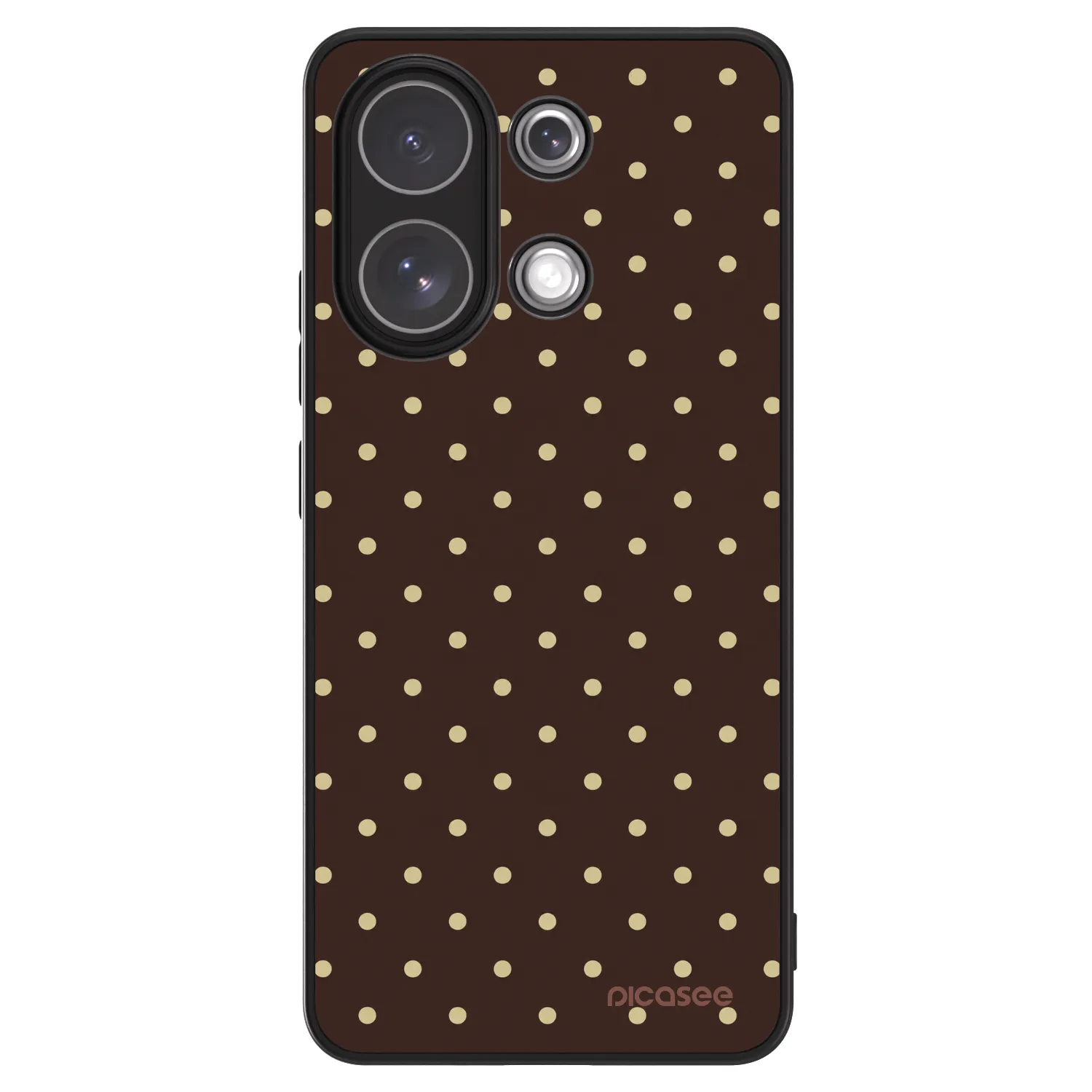 Picasee ULTIMATE CASE za Xiaomi Redmi Note 13 4G - Vanilla Dots & Chocolate