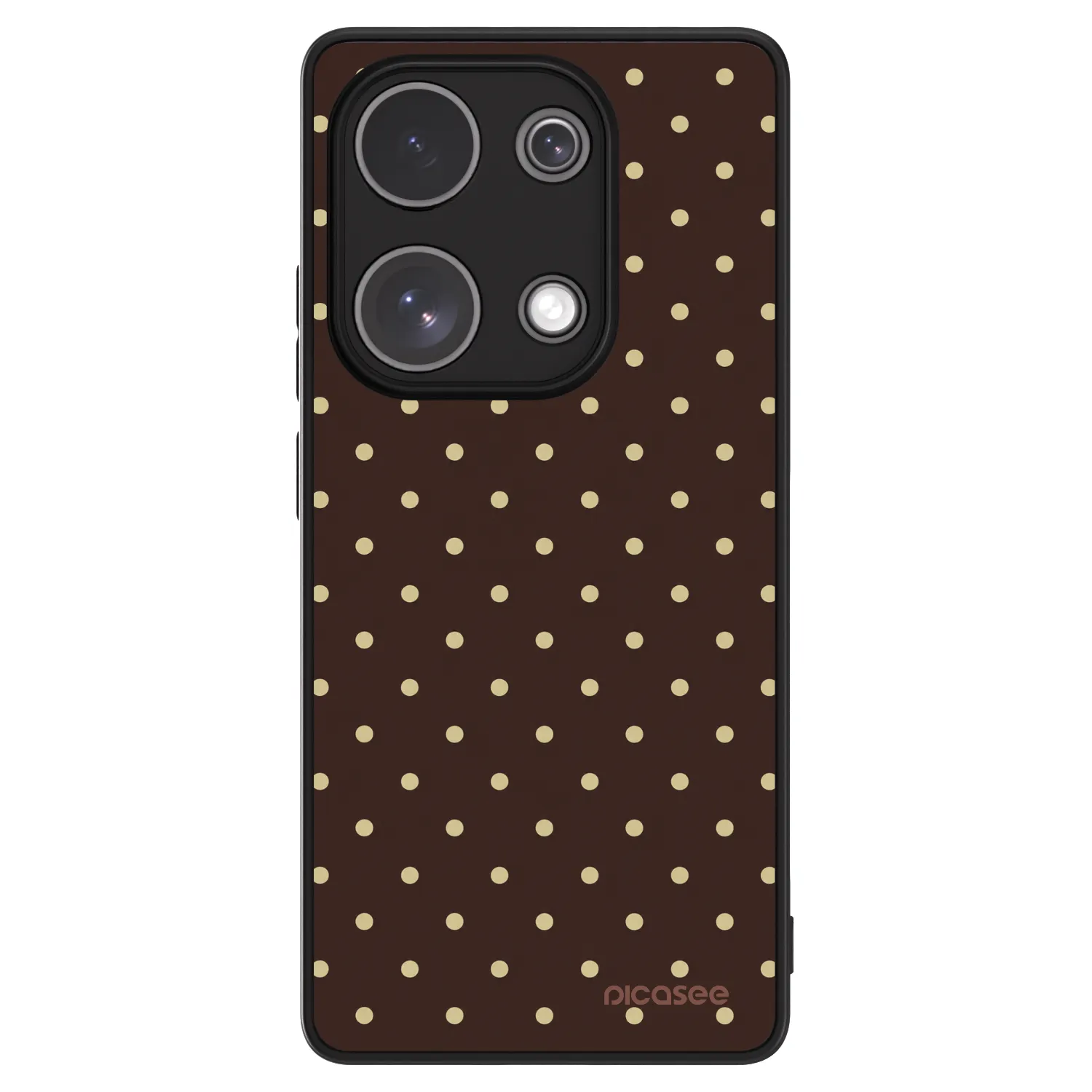 Picasee ULTIMATE CASE za Xiaomi Redmi Note 13 Pro 4G - Vanilla Dots & Chocolate