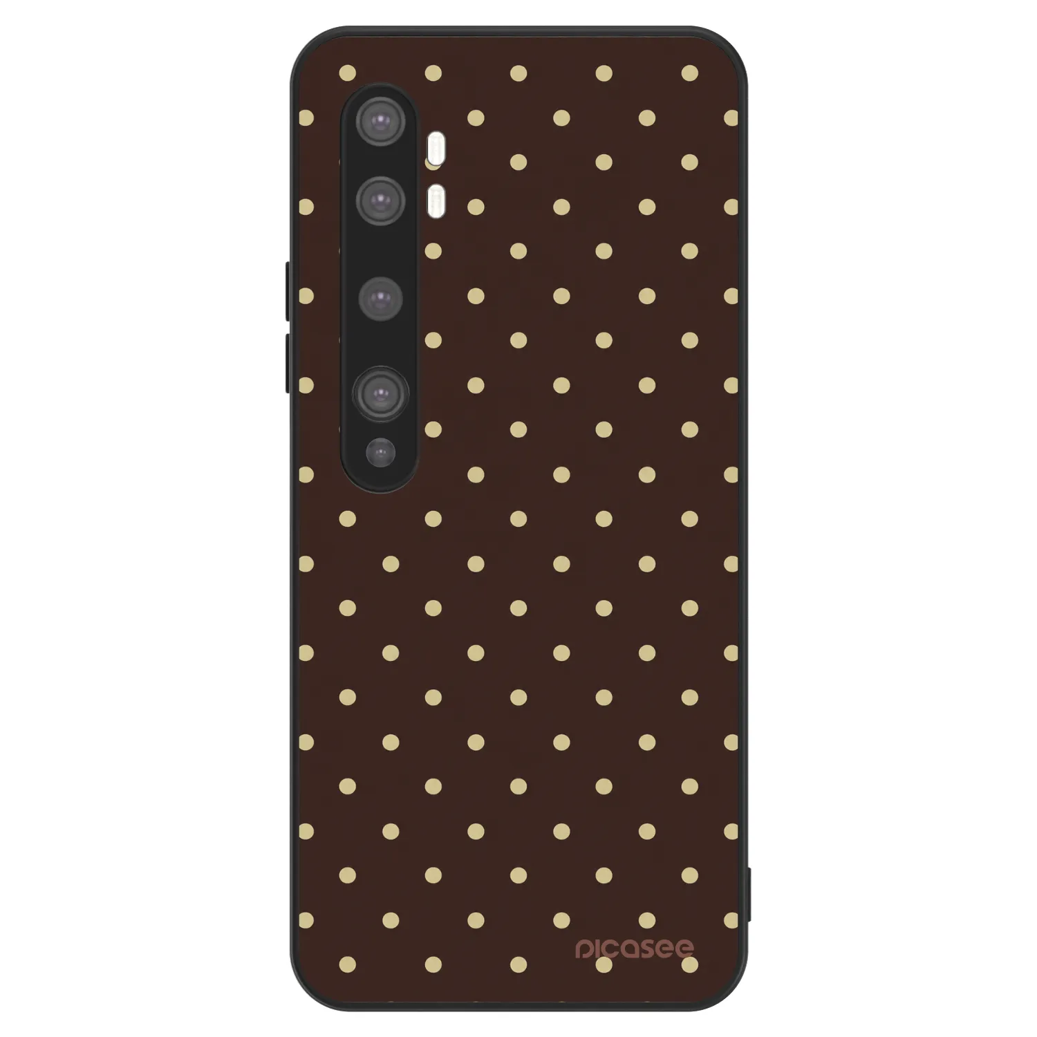 Picasee ULTIMATE CASE za Xiaomi Mi Note 10 (Pro) - Vanilla Dots & Chocolate