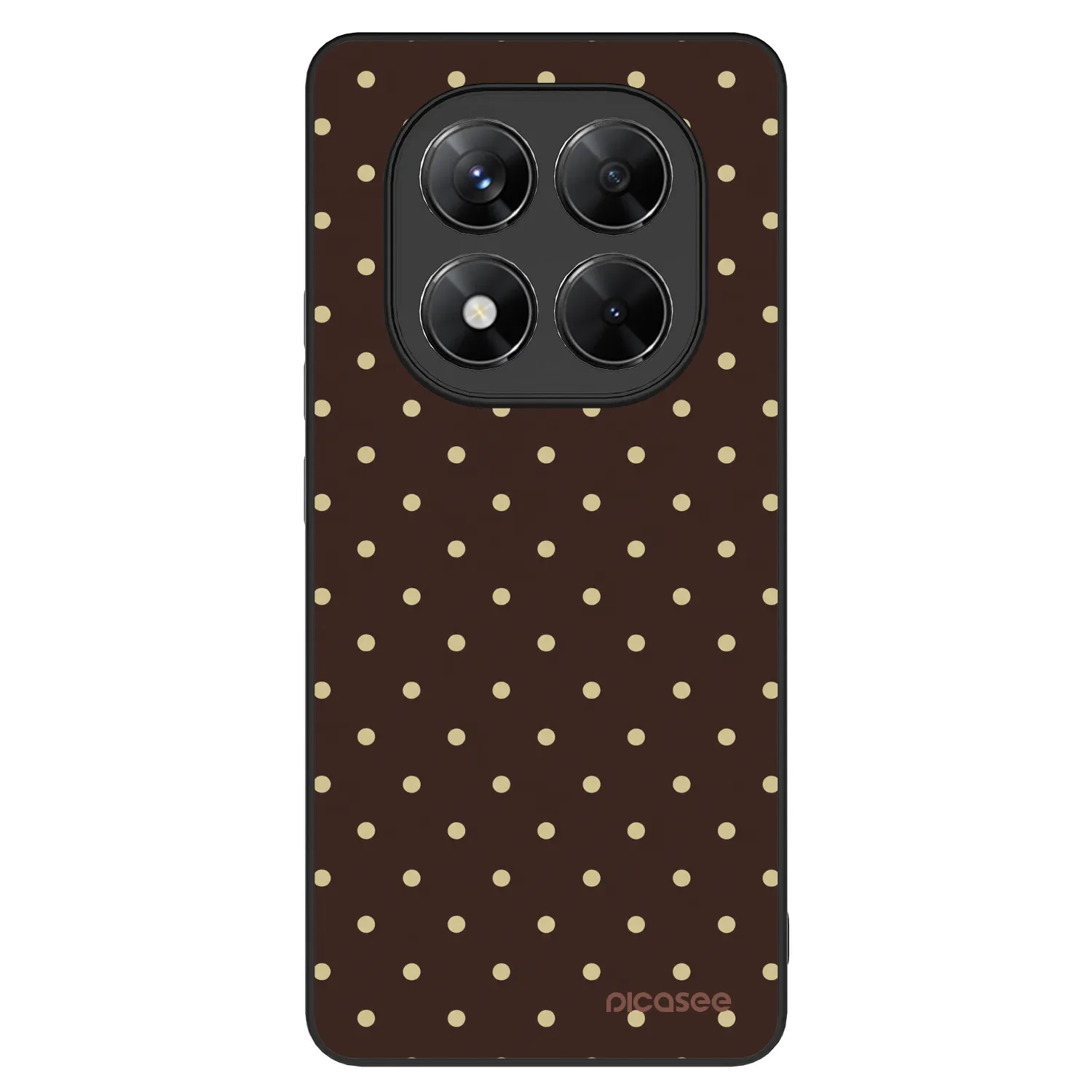 Picasee ULTIMATE CASE za Xiaomi Redmi Note 14 Pro 5G - Vanilla Dots & Chocolate