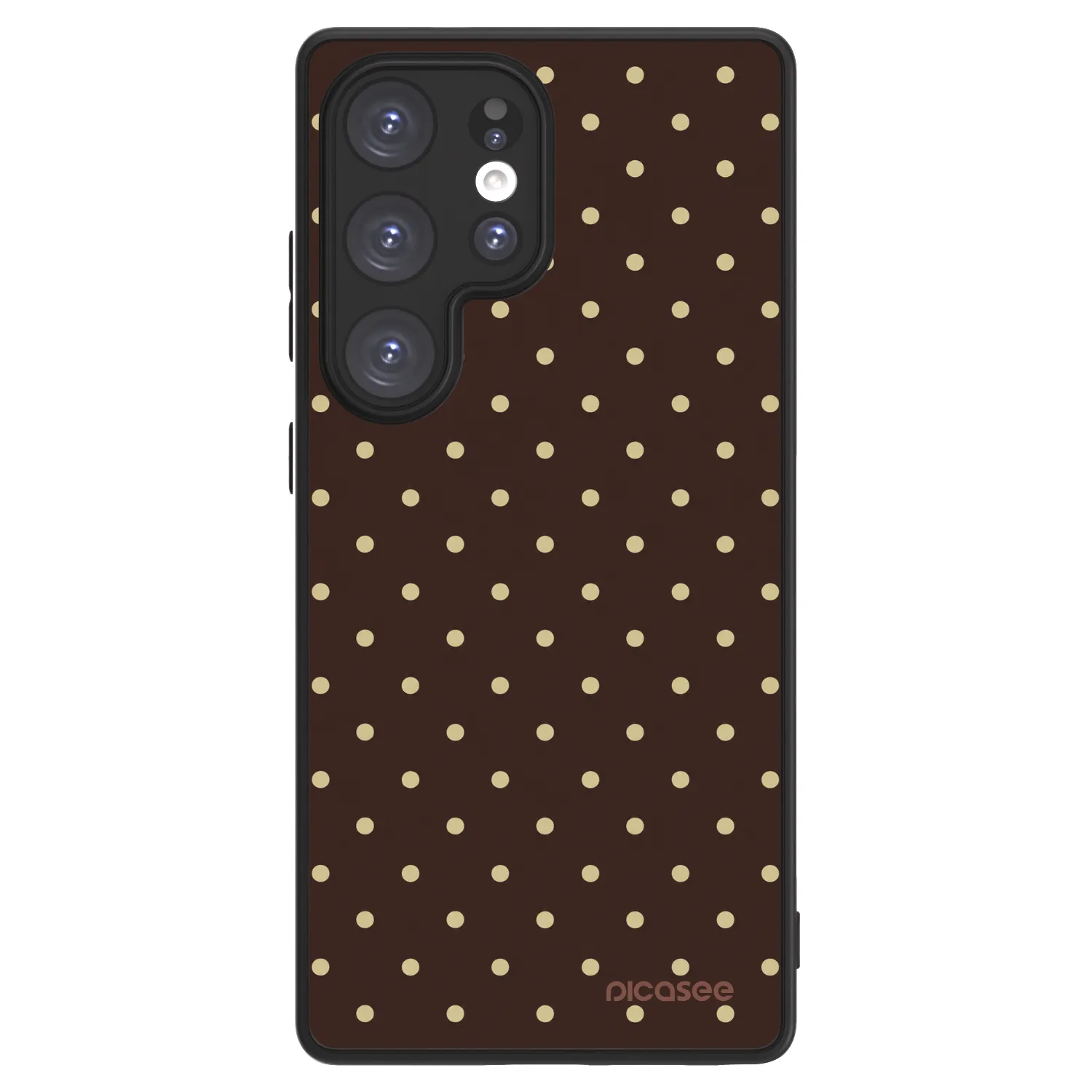 Picasee ULTIMATE CASE za Samsung Galaxy S25 Ultra 5G - Vanilla Dots & Chocolate