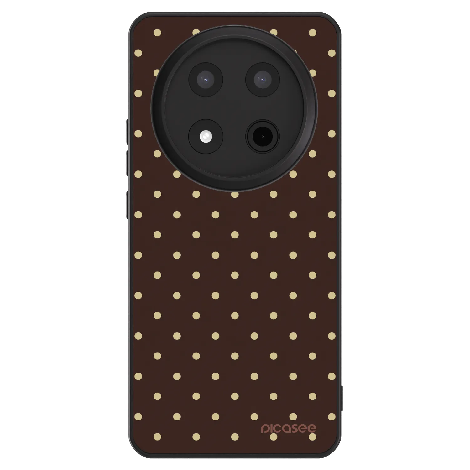 Picasee ULTIMATE CASE za Honor Magic7 Lite 5G - Vanilla Dots & Chocolate