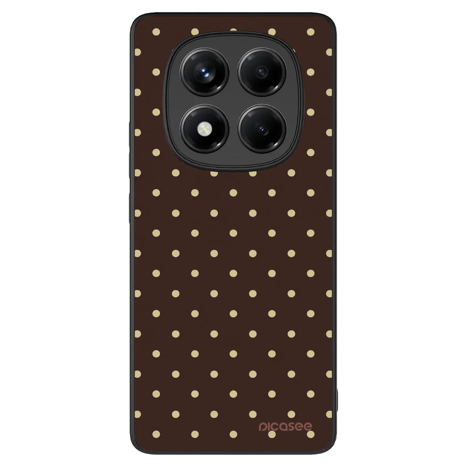 Picasee ULTIMATE CASE za Xiaomi Redmi Note 14 Pro 4G - Vanilla Dots & Chocolate