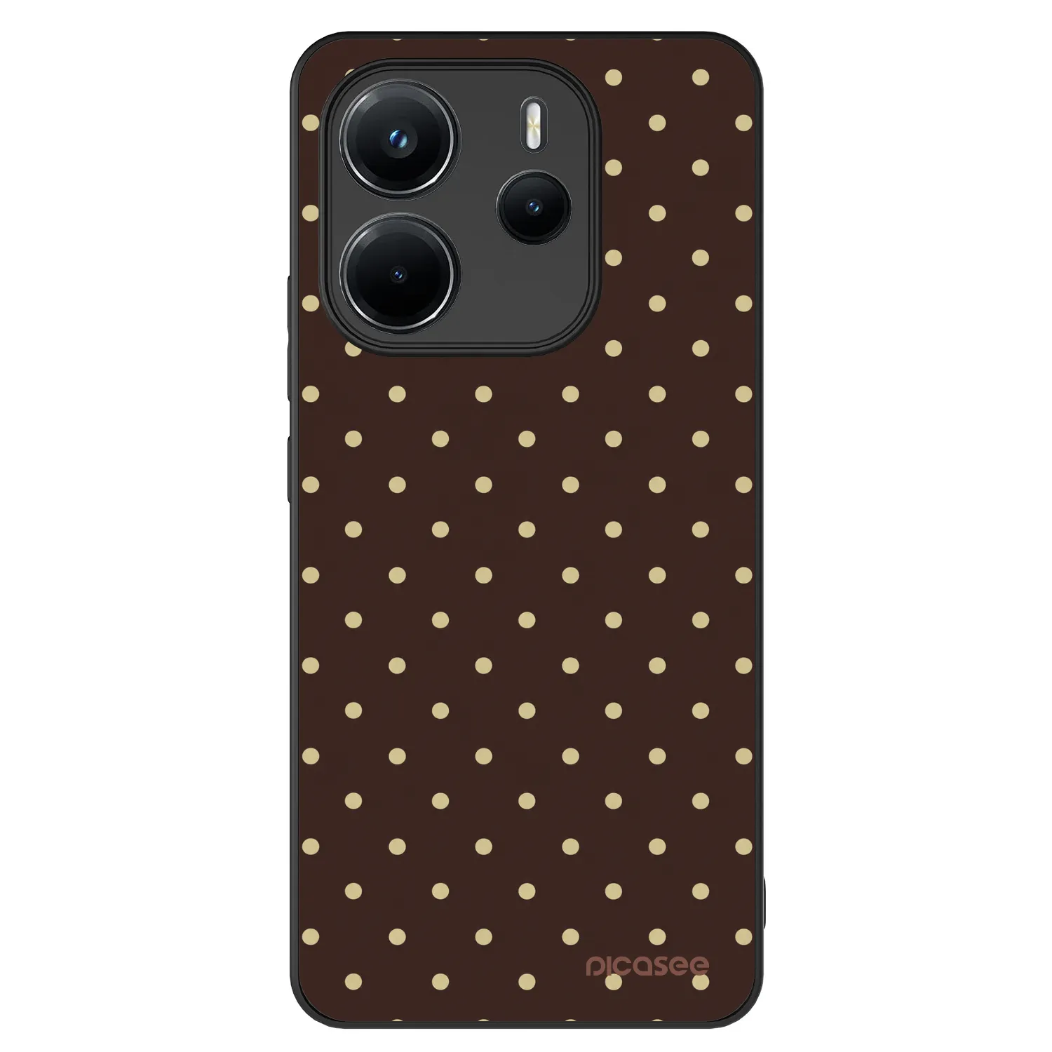 Picasee ULTIMATE CASE za Xiaomi Redmi Note 14 4G - Vanilla Dots & Chocolate