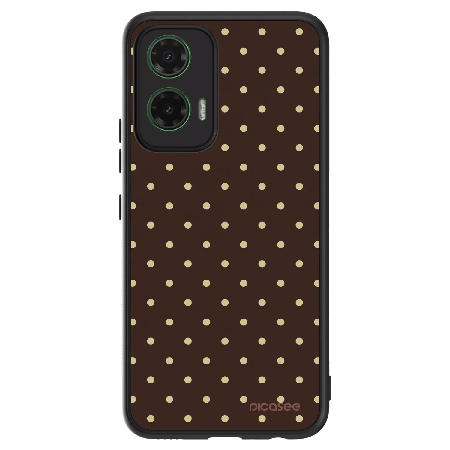 Picasee ULTIMATE CASE za Motorola Moto G35 5G - Vanilla Dots & Chocolate