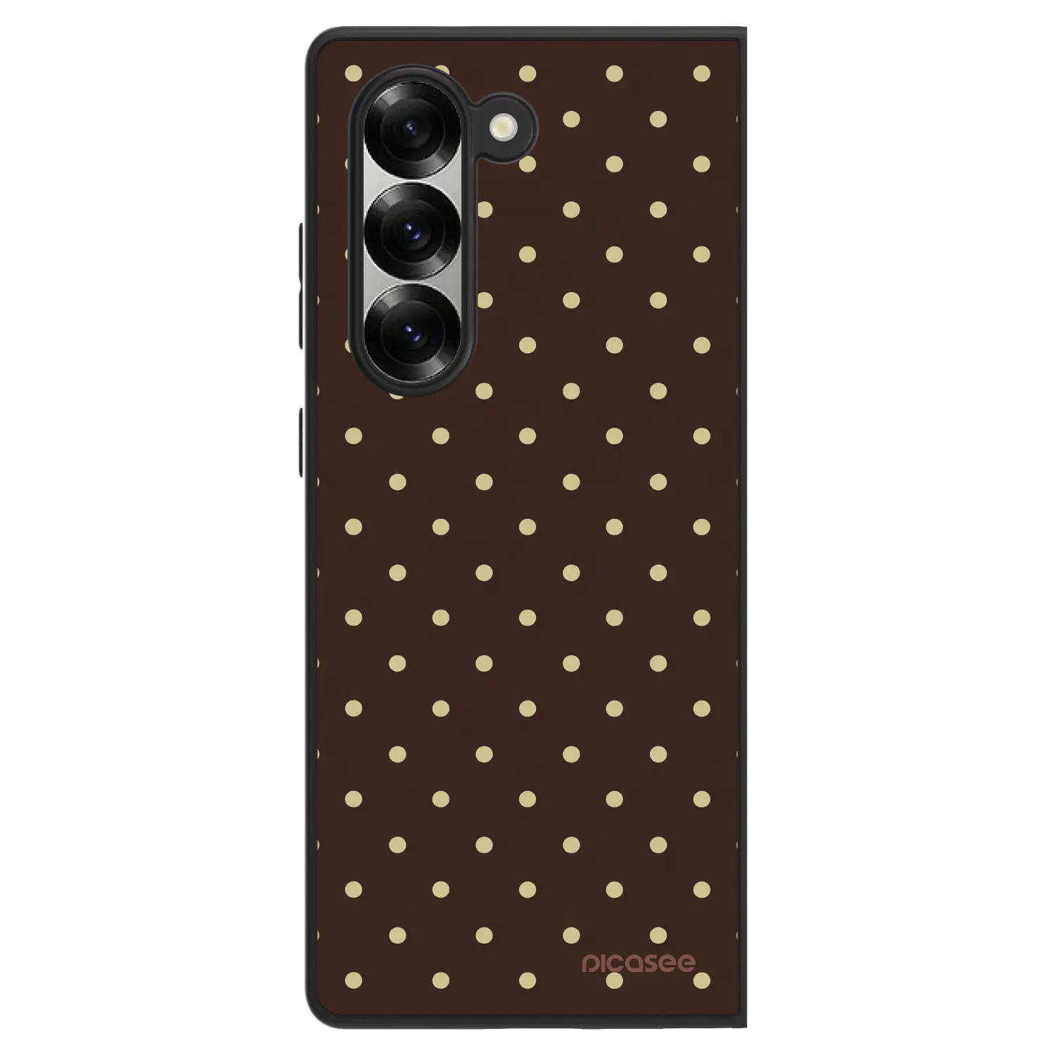 Picasee ULTIMATE CASE za Samsung Galaxy Z Fold6 5G - Vanilla Dots & Chocolate