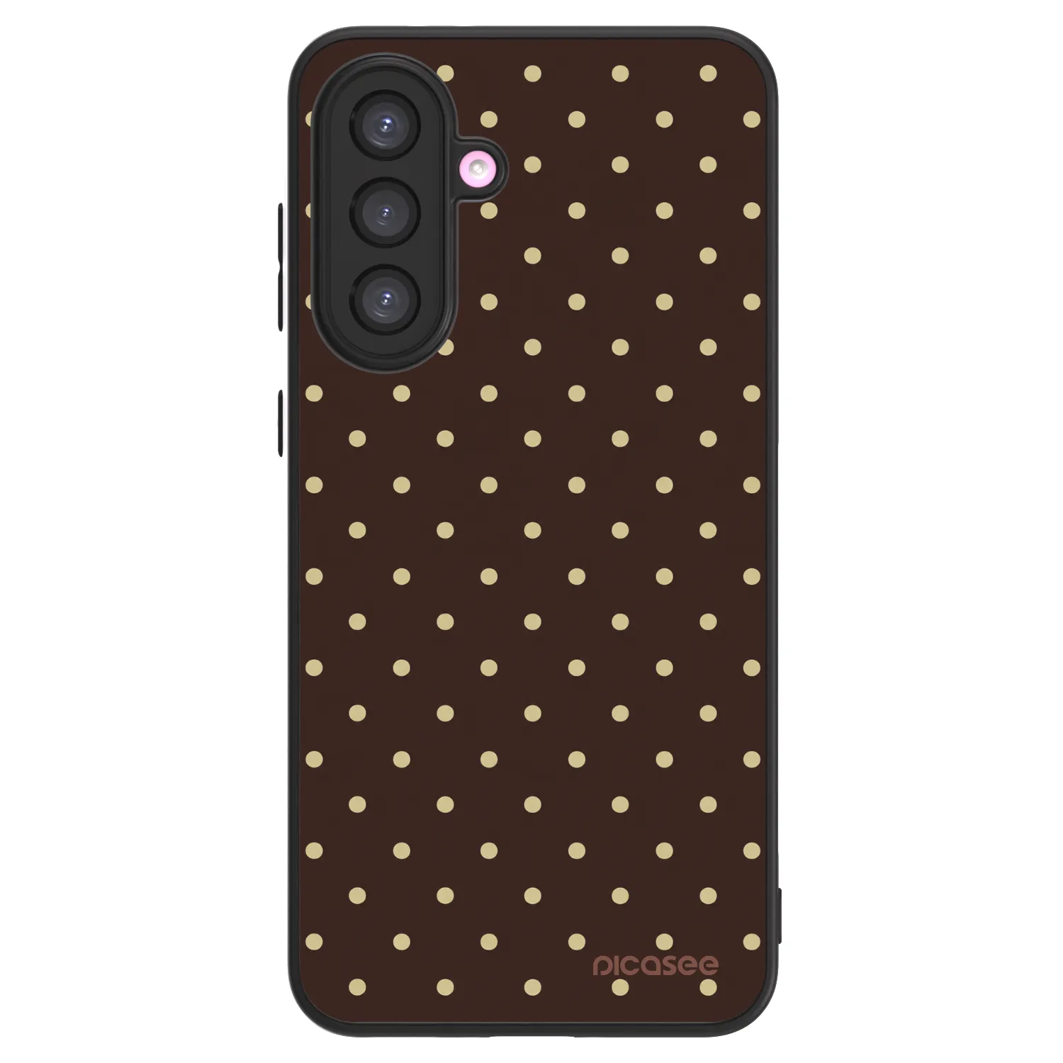 Picasee ULTIMATE CASE za Samsung Galaxy A36 5G - Vanilla Dots & Chocolate