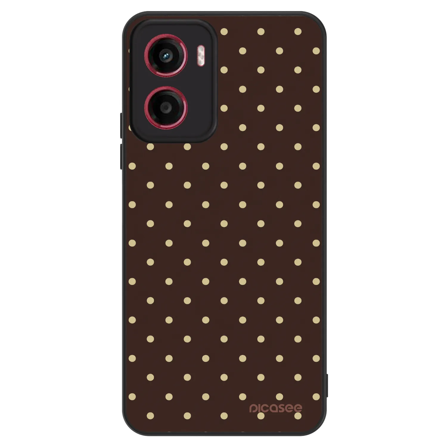 Picasee ULTIMATE CASE za Motorola Moto G05 - Vanilla Dots & Chocolate