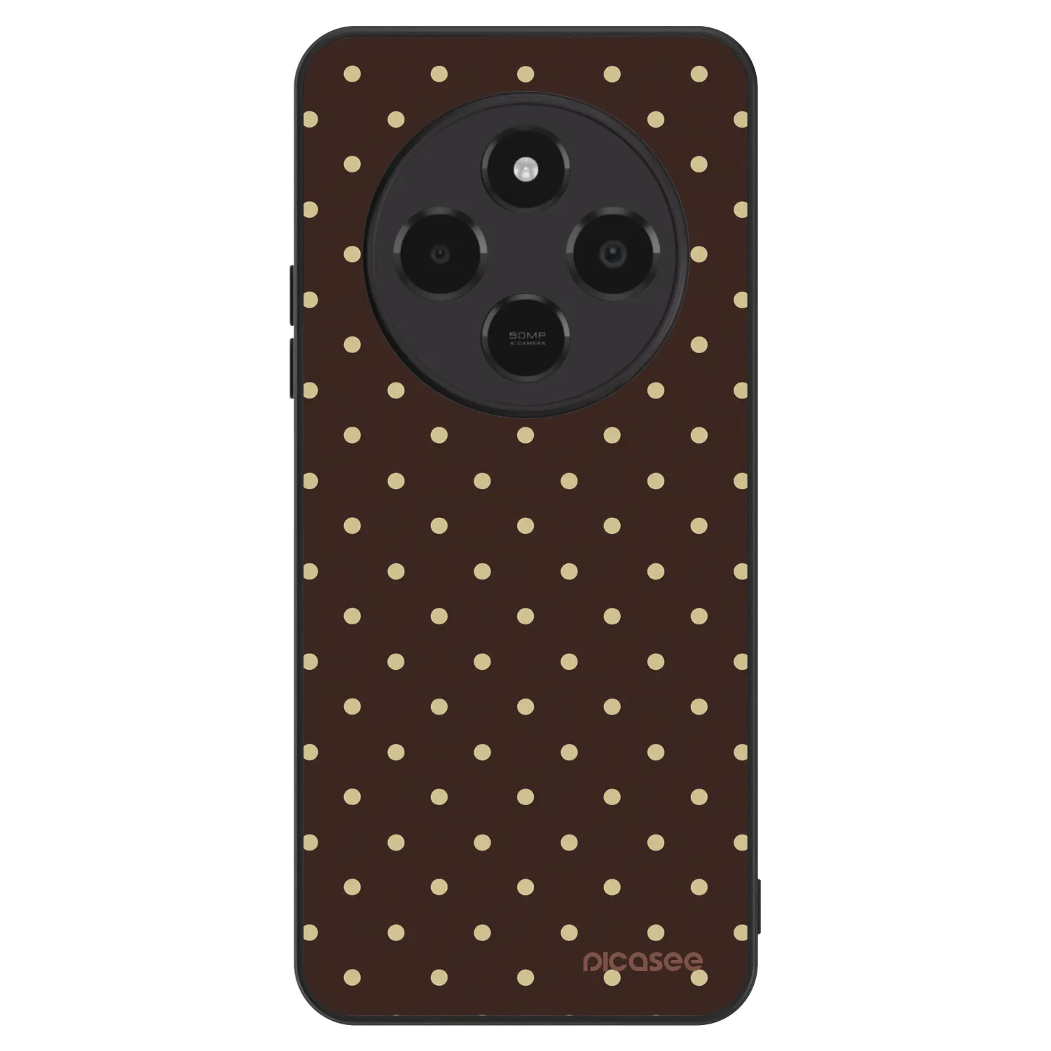 Picasee ULTIMATE CASE za Xiaomi Poco C75 - Vanilla Dots & Chocolate