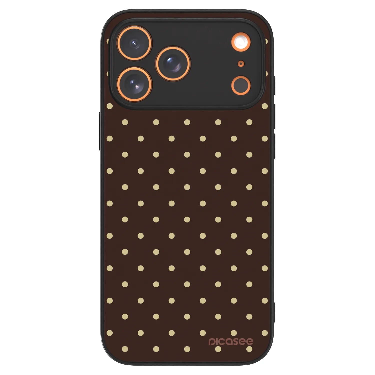 Picasee ULTIMATE CASE za Apple iPhone 17 Pro Max - Vanilla Dots & Chocolate