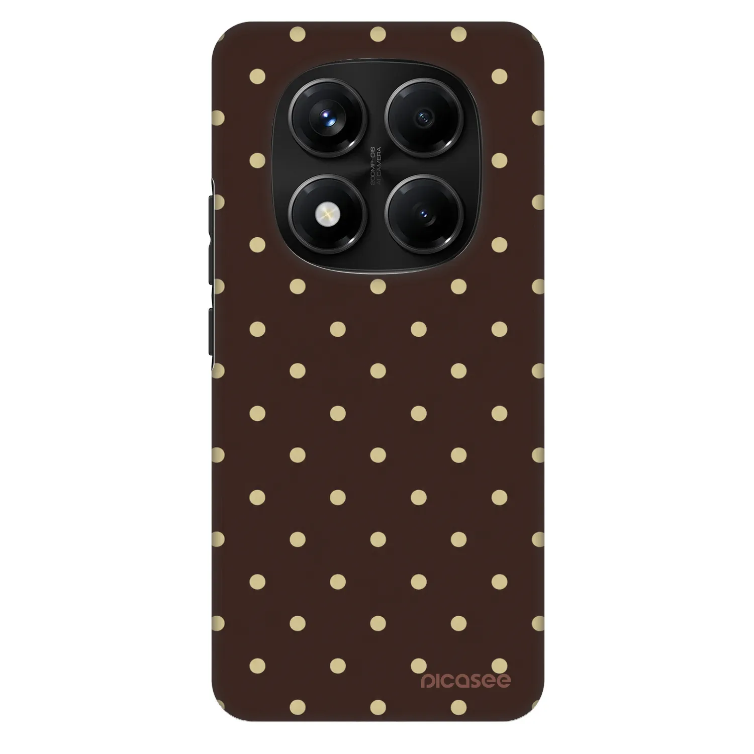 Picasee Fashion Case za Xiaomi Redmi Note 14 Pro+ 5G - Vanilla Dots & Chocolate