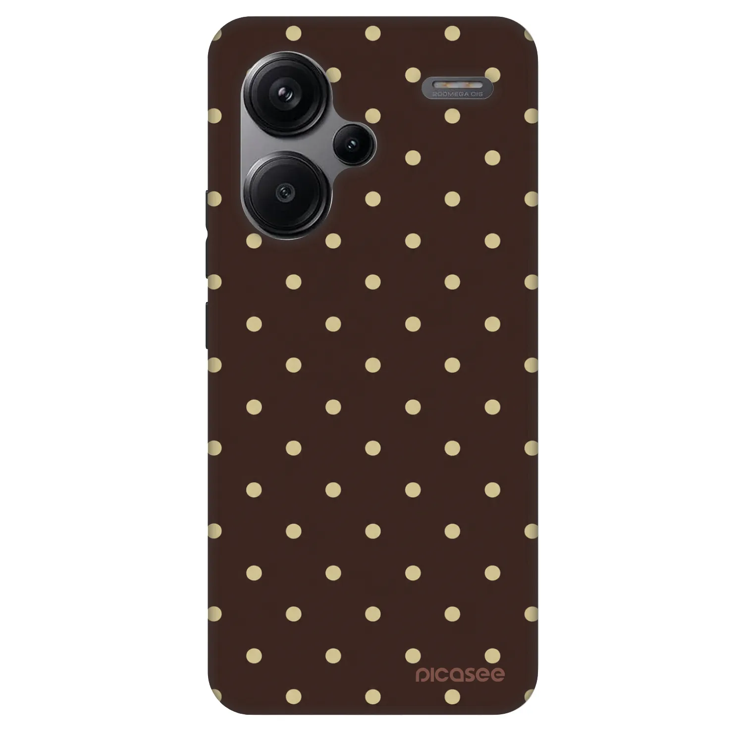 Picasee Fashion Case za Xiaomi Redmi Note 13 Pro+ 5G - Vanilla Dots & Chocolate