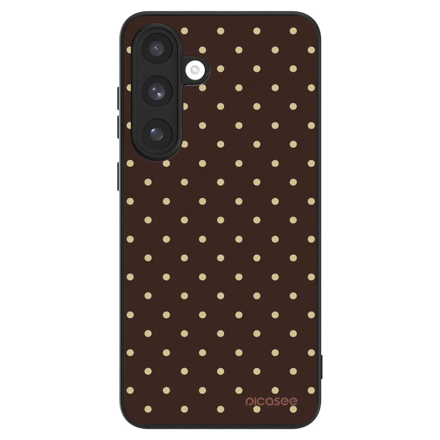 Picasee ULTIMATE CASE PowerShare za Samsung Galaxy S25 FE 5G - Vanilla Dots & Chocolate